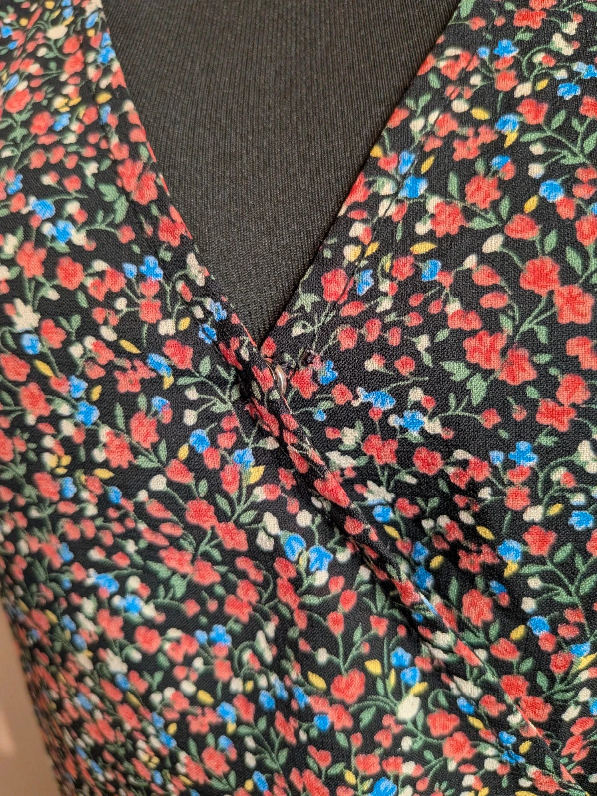 Robe fleurie – Peace n' Love – taille L / 40 / 12 3