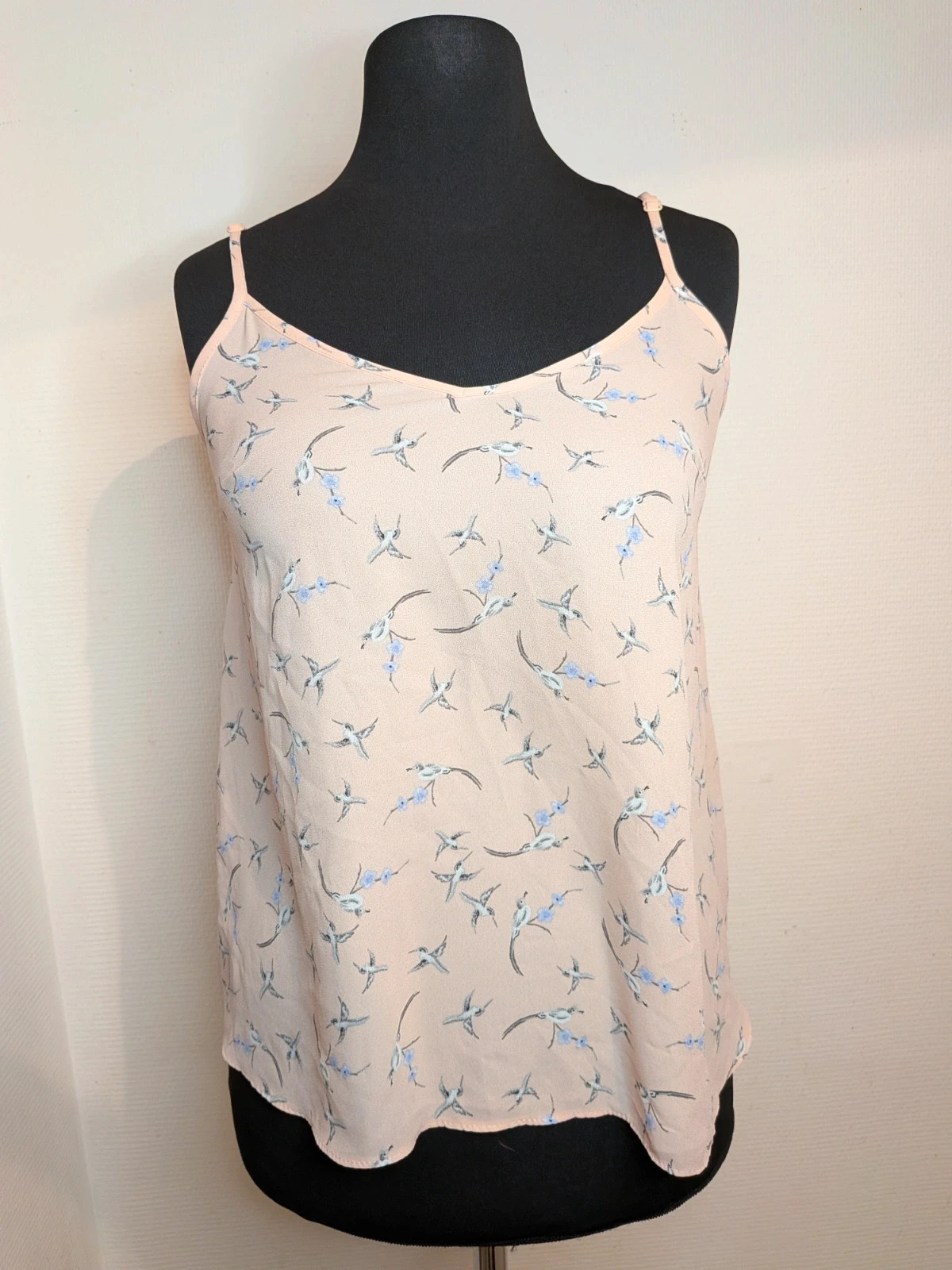 Débardeur oiseaux – Atmosphere – taille S / 36 / 8