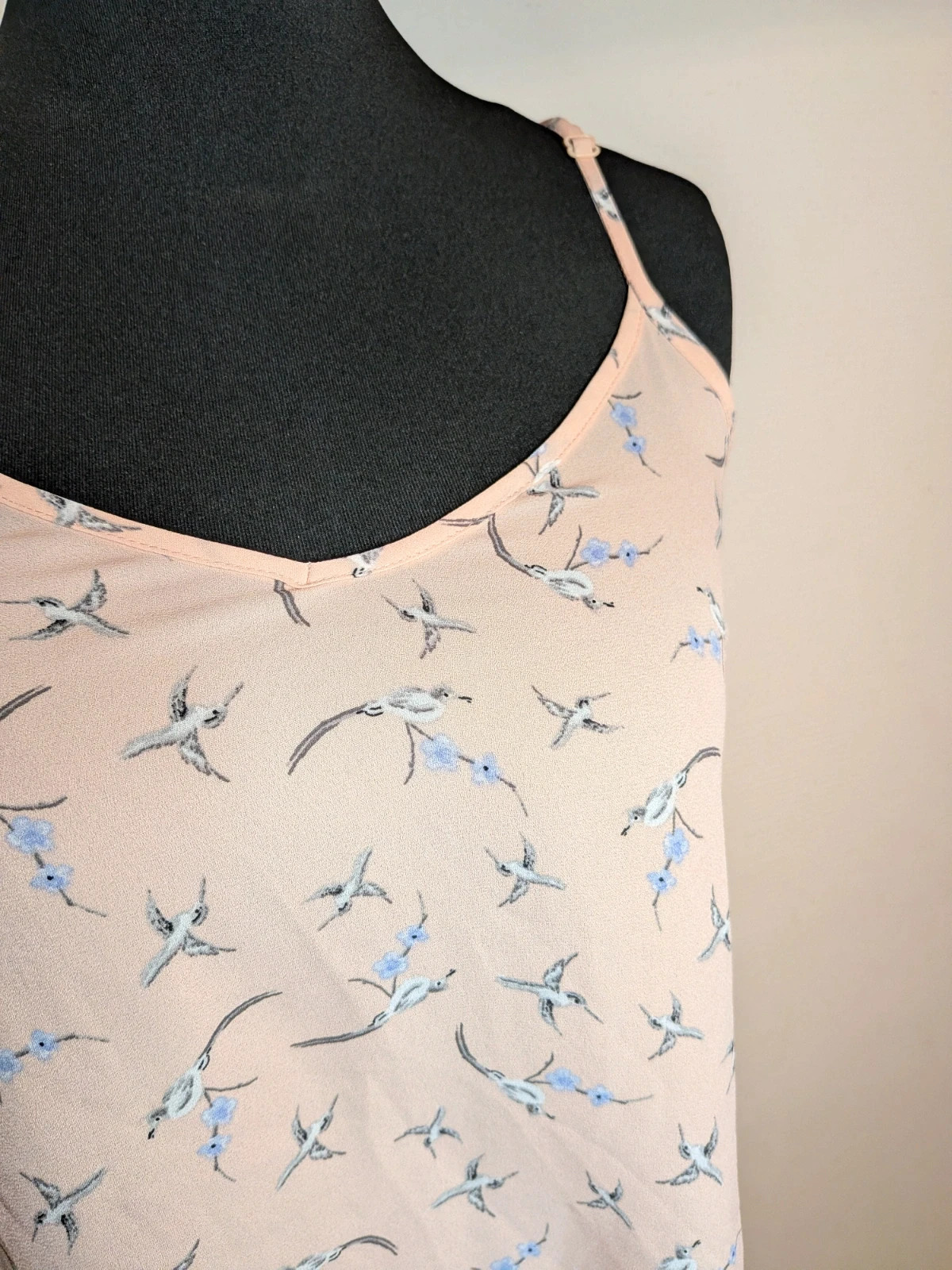 Débardeur oiseaux – Atmosphere – taille S / 36 / 8 2