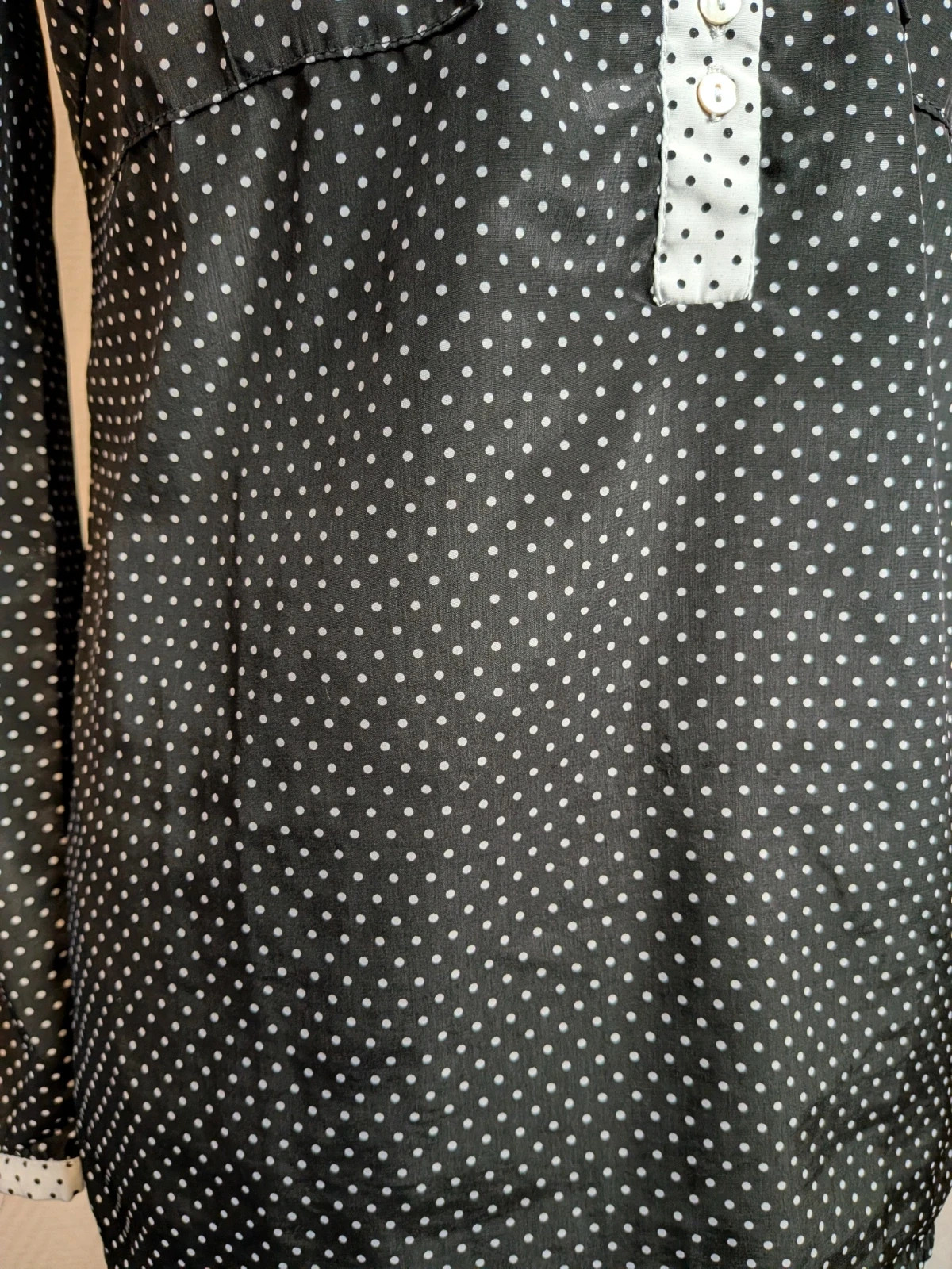 Chemisier à pois – Kilky – taille M / 38 / 10 4