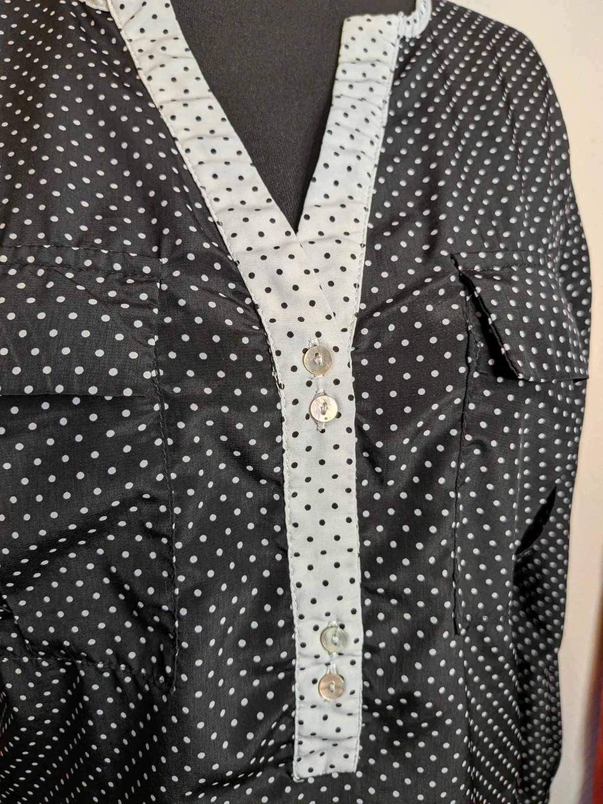 Chemisier à pois – Kilky – taille M / 38 / 10 2