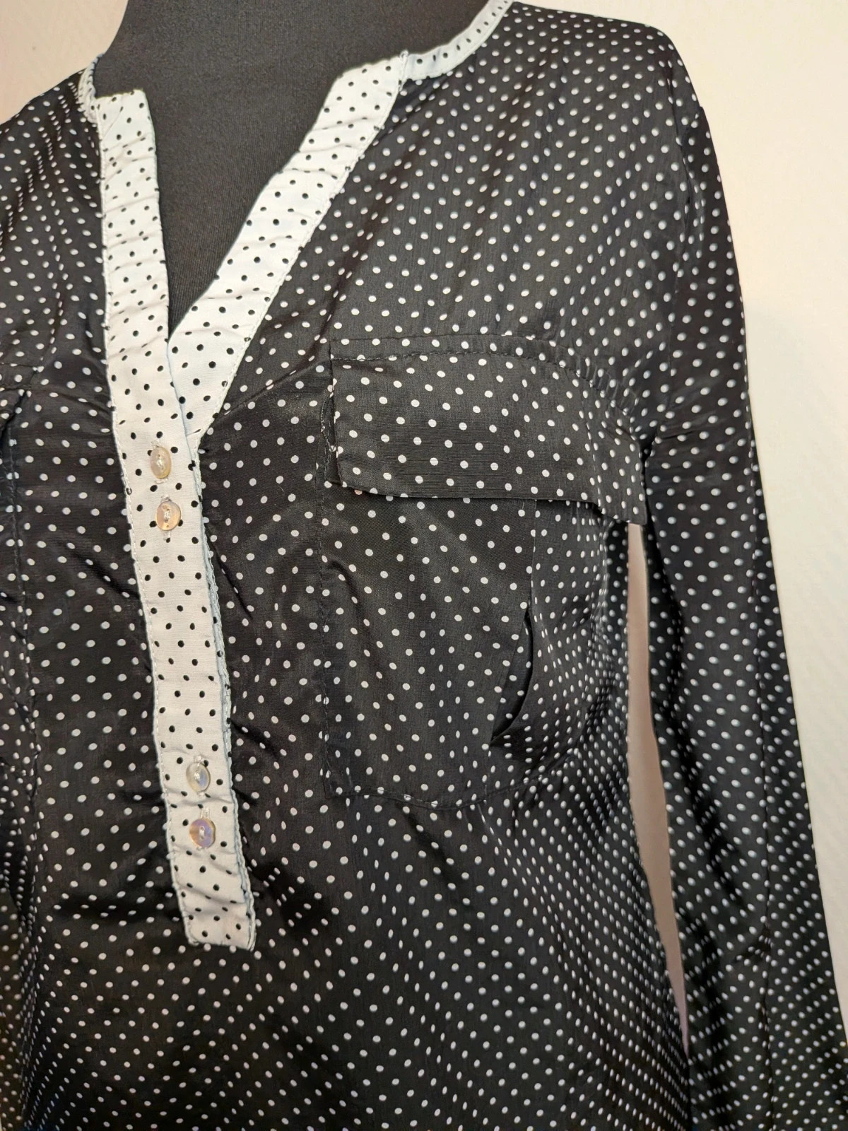 Chemisier à pois – Kilky – taille M / 38 / 10 3