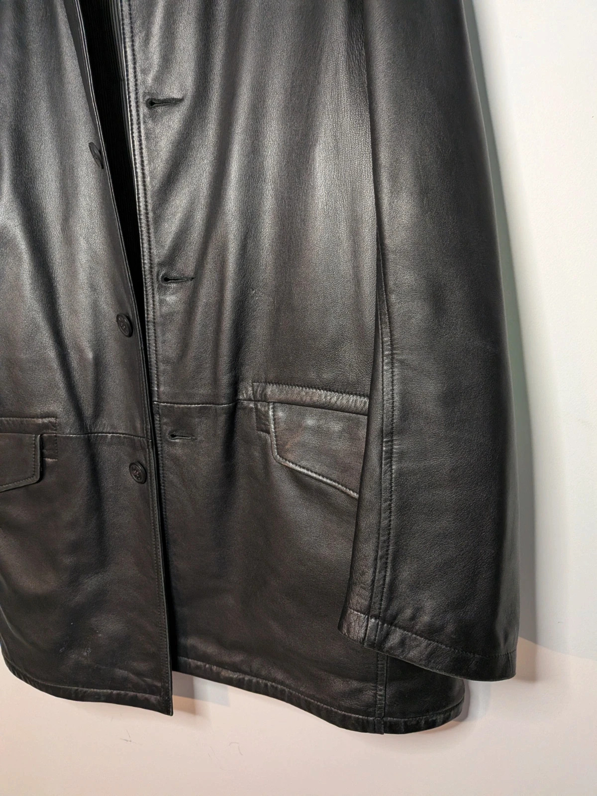 Manteau de cuir – Springfield – taille M 3