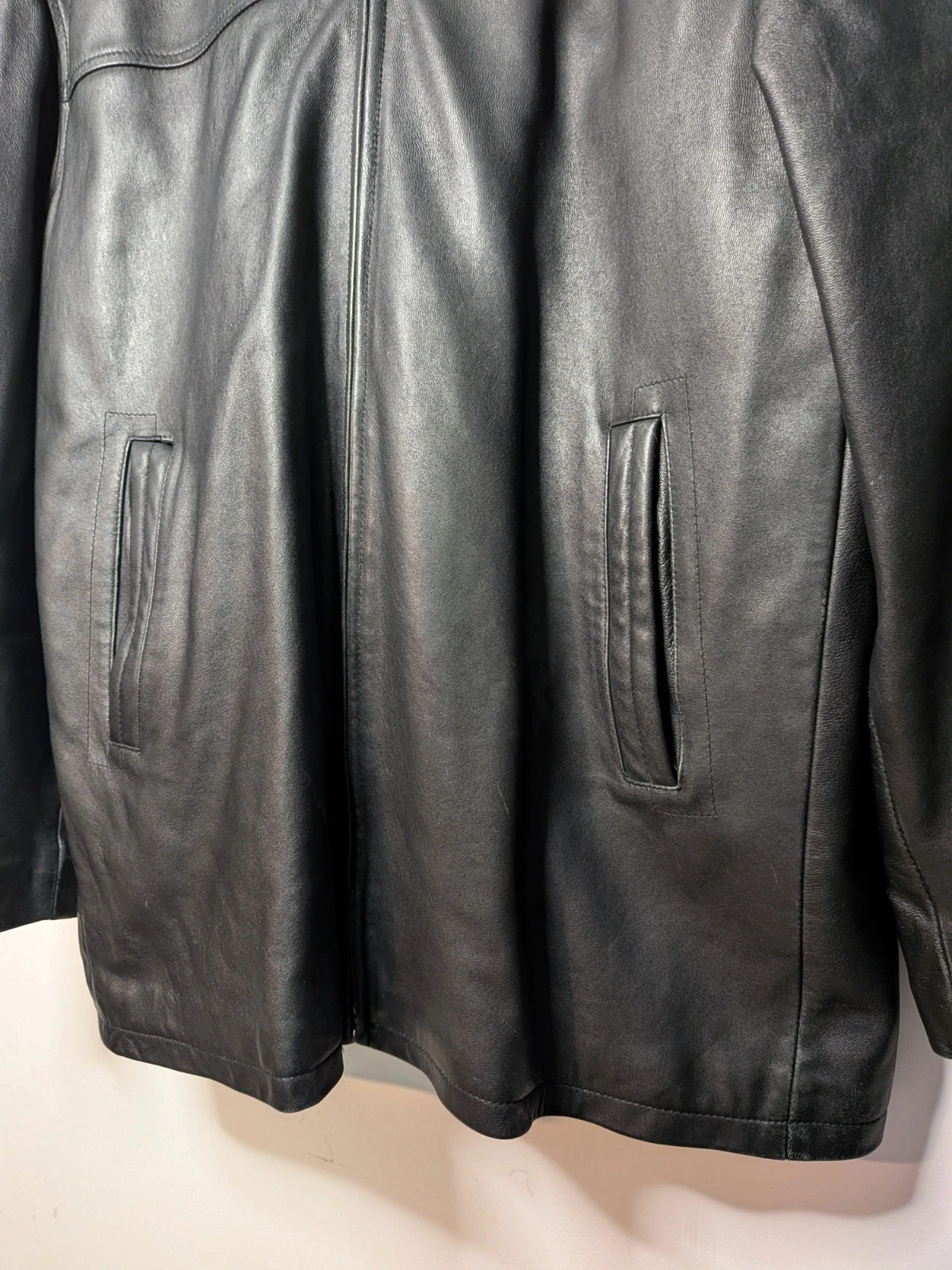 Manteau de cuir – OAKWOOD – taille L 5