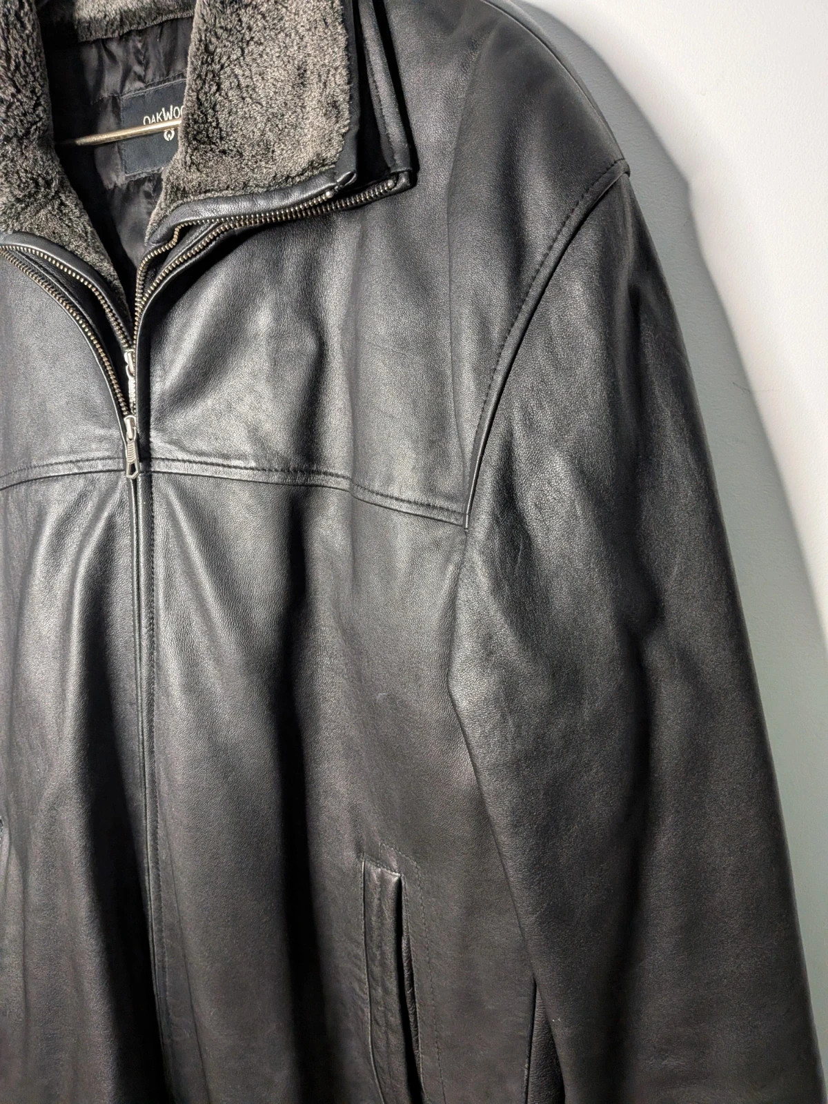 Manteau de cuir – OAKWOOD – taille L 3