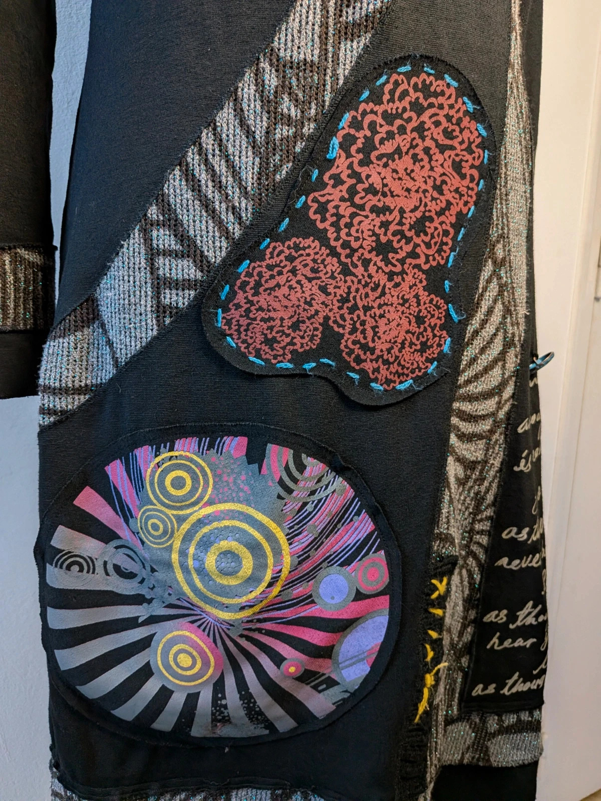 Robe à motifs et col roulé – Frime – taille S / 36 / 8 3