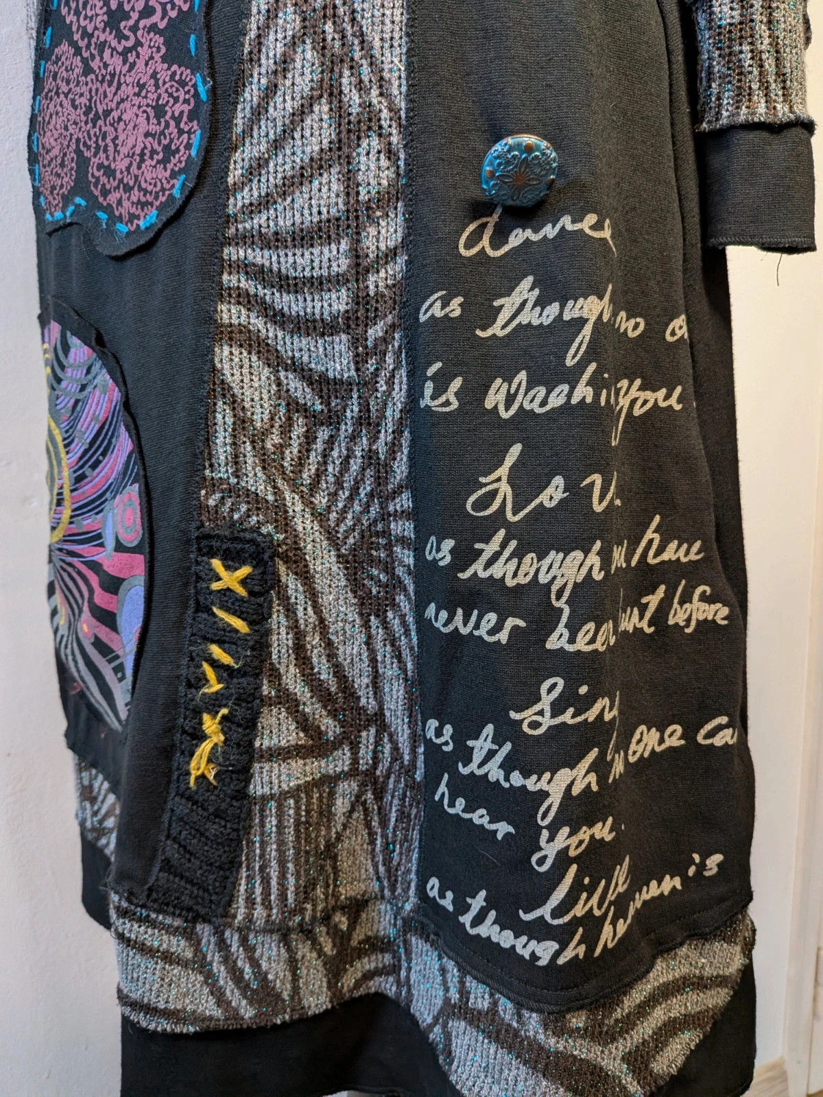 Robe à motifs et col roulé – Frime – taille S / 36 / 8 5