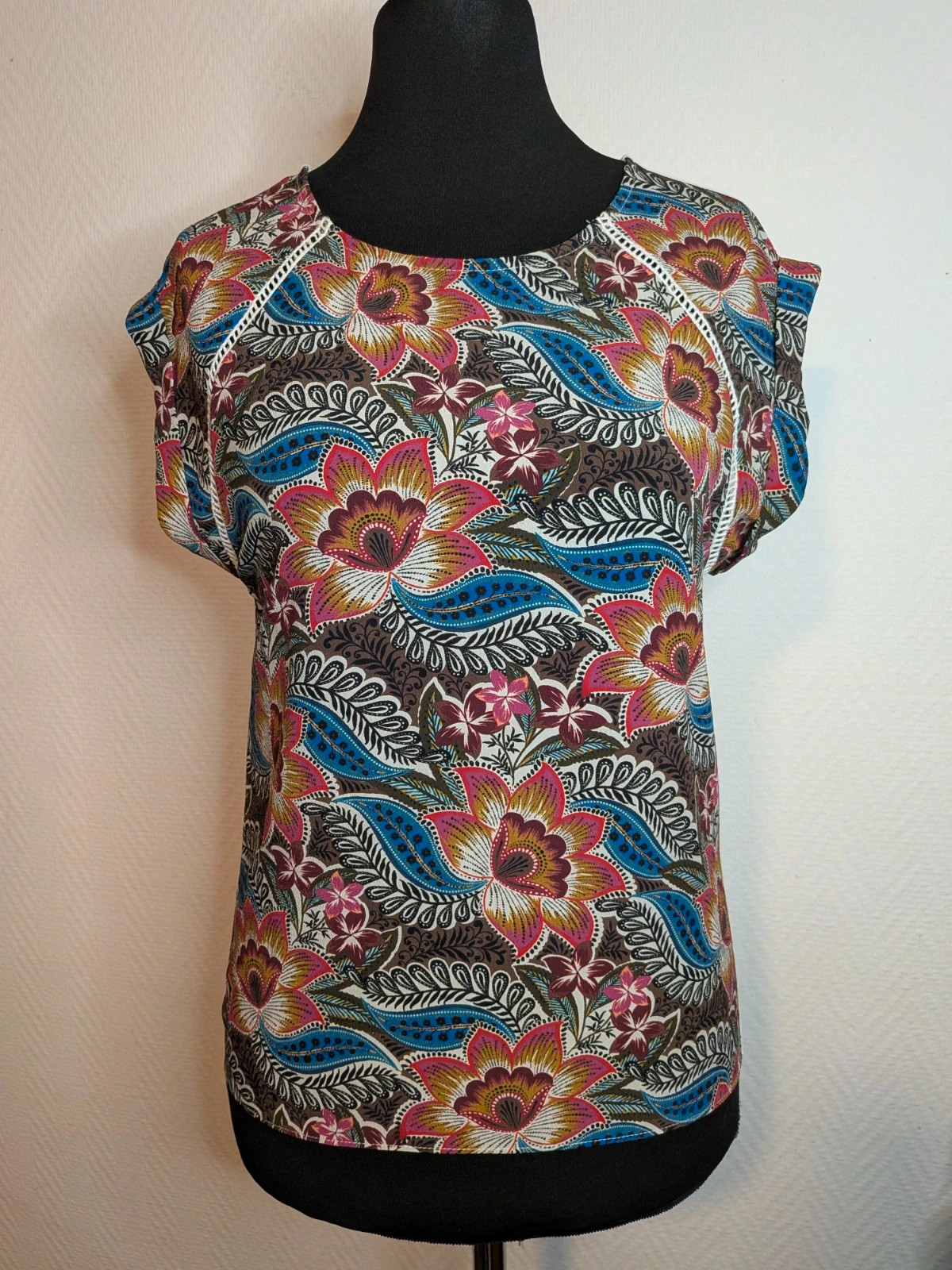 T-shirt à motifs