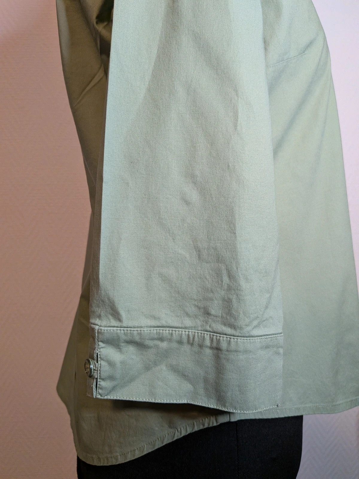 Chemise kaki – Adele Joris – taille XL / 42 / 14 4