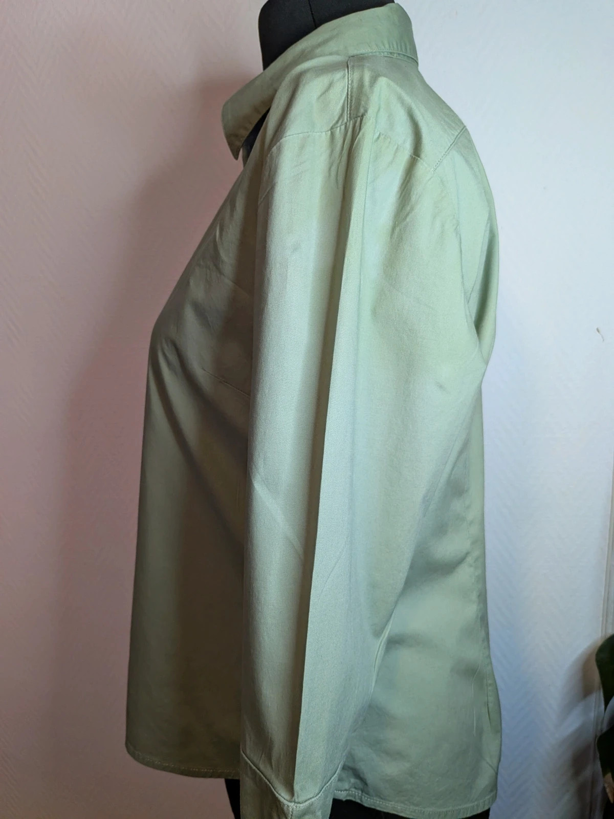 Chemise kaki – Adele Joris – taille XL / 42 / 14 5