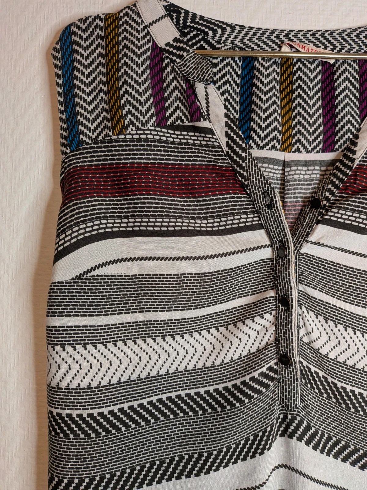 Robe à motifs – Camaïeu – taille XS / 34 / 6 2