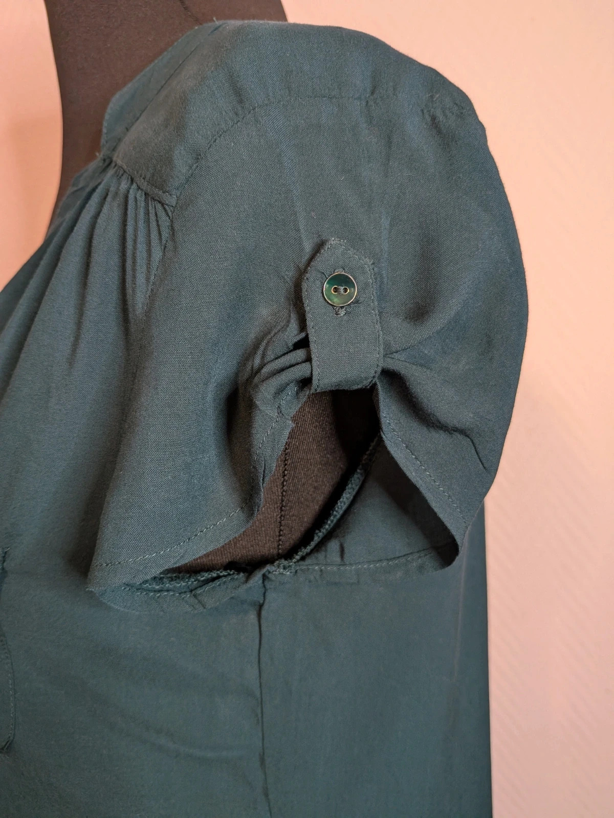 Blouse verte – Camaïeu – taille XS / 34 / 6 3