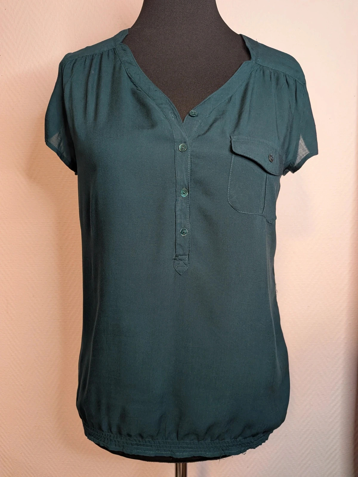 Blouse verte