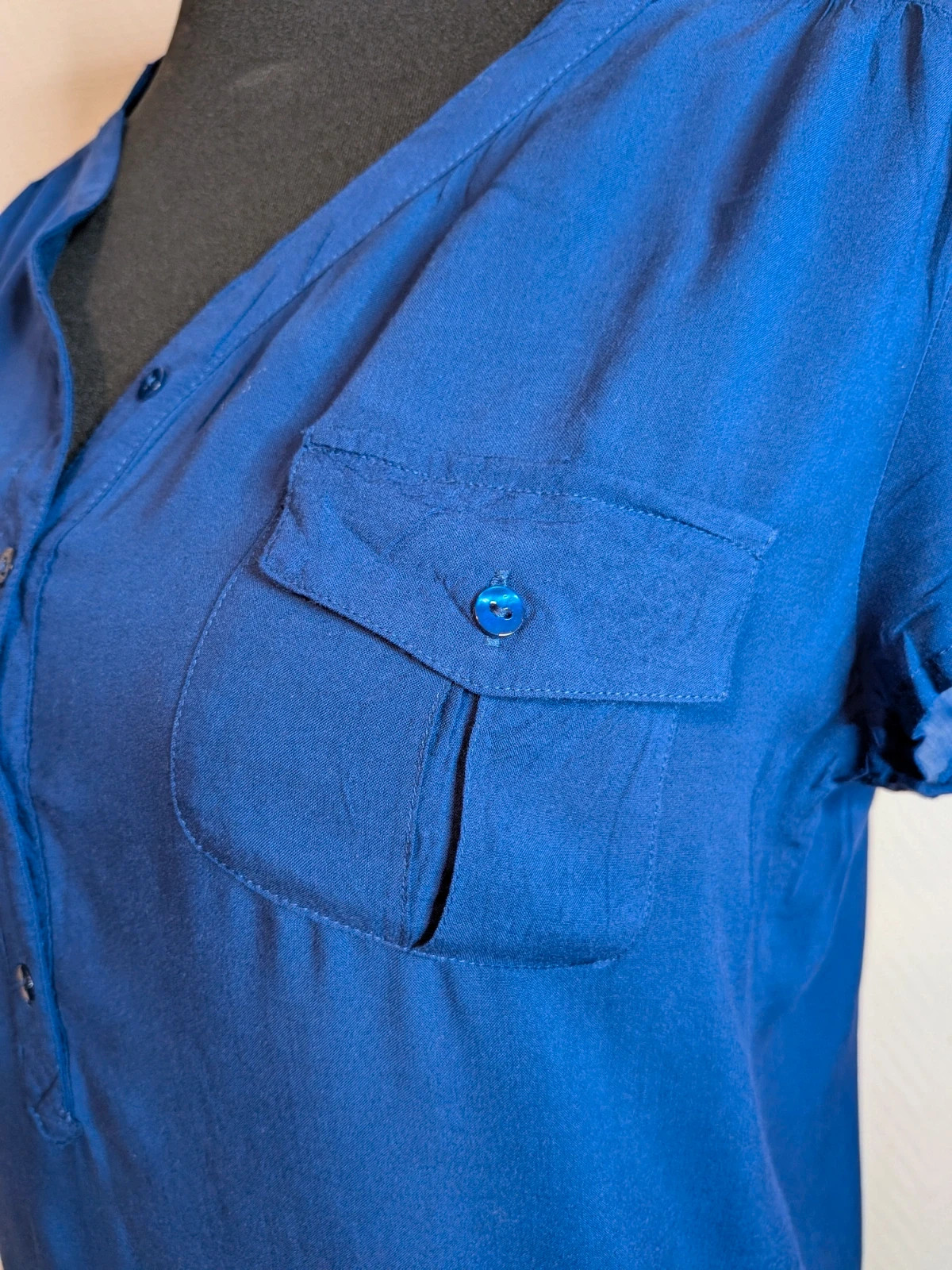 Blouse bleue – Camaïeu – taille S / 36 / 8 2