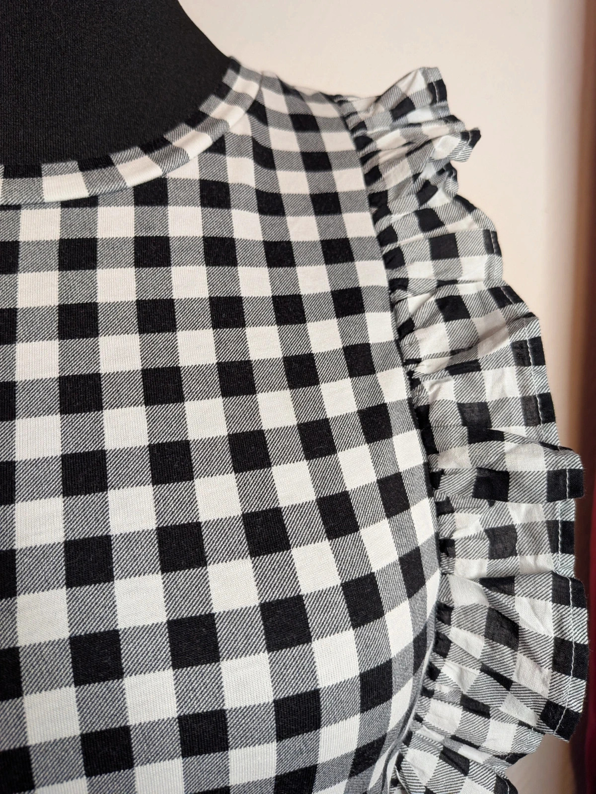 Blouse à petits carreaux – Camaïeu – taille S / 36 / 8 2
