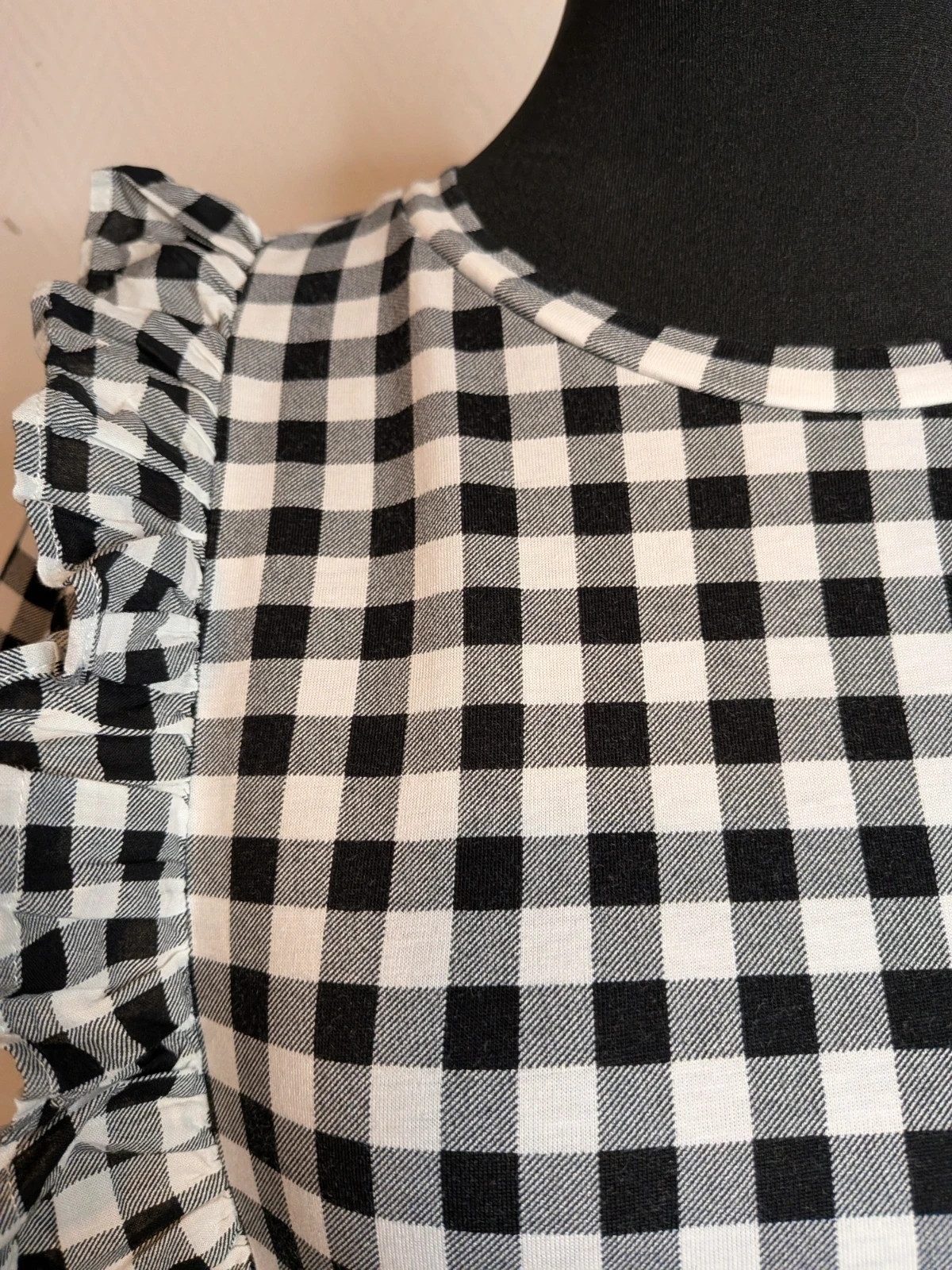 Blouse à petits carreaux – Camaïeu – taille S / 36 / 8 3