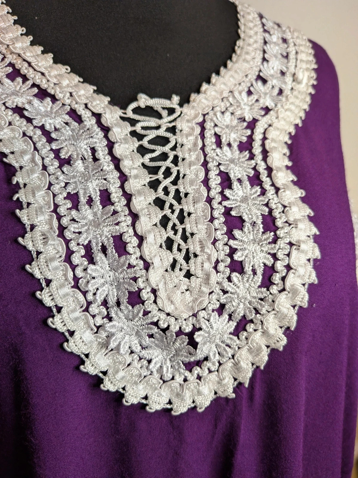 Kaftan violet – taille M / 38 / 10 5