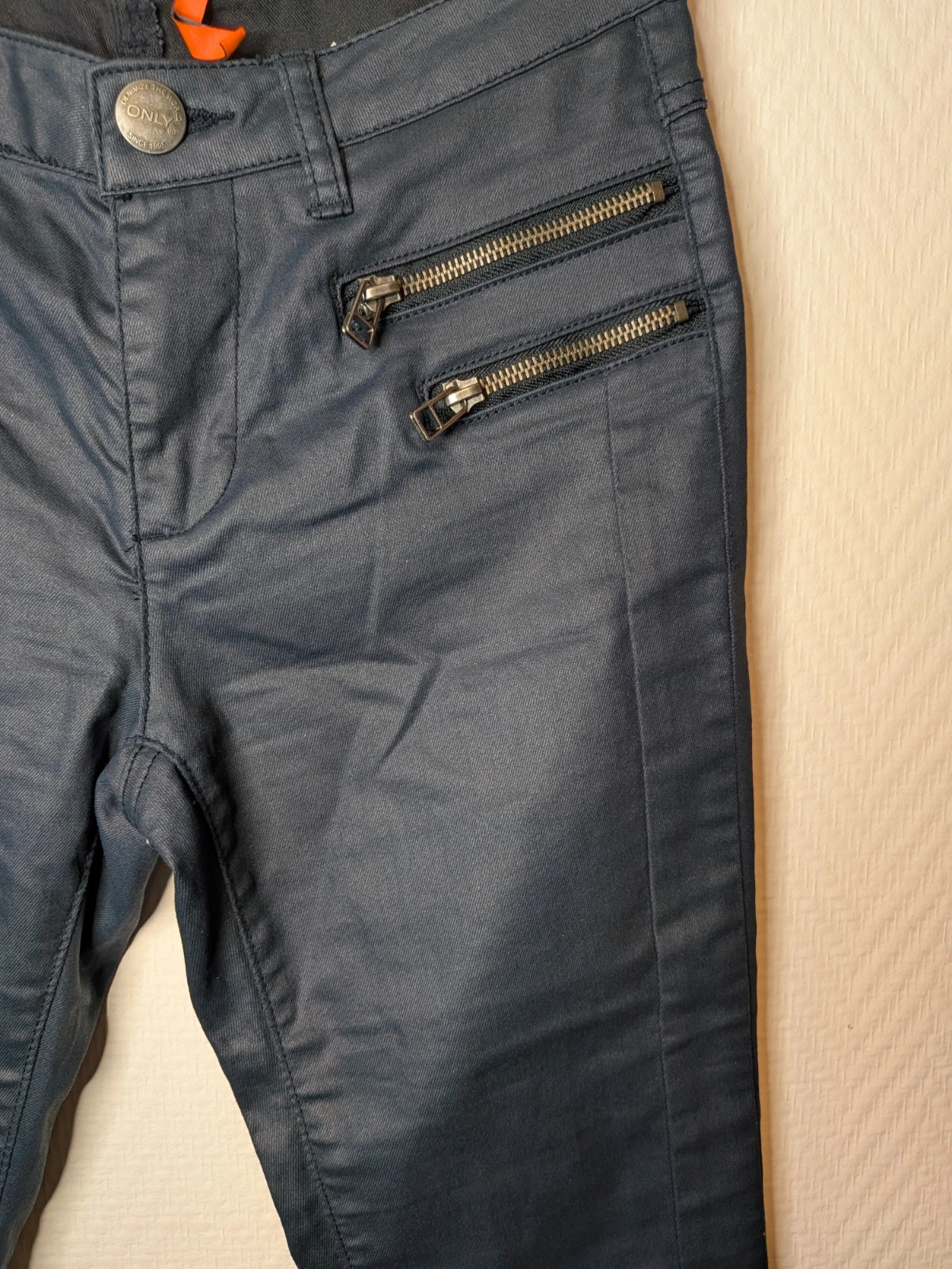 Pantalon effet ciré – ONLY – taille S / 36 / 8 2