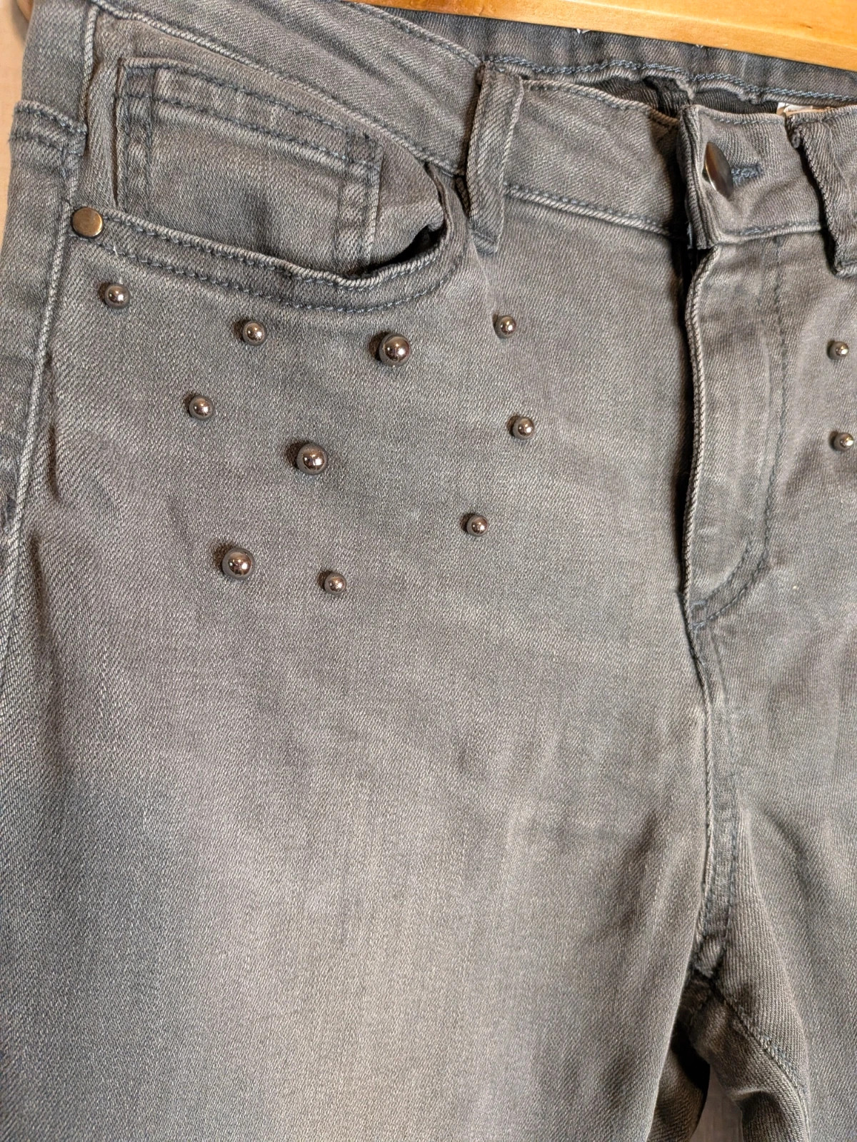 Jeans perles – Camaïeu – taille M / 38 / 10 3