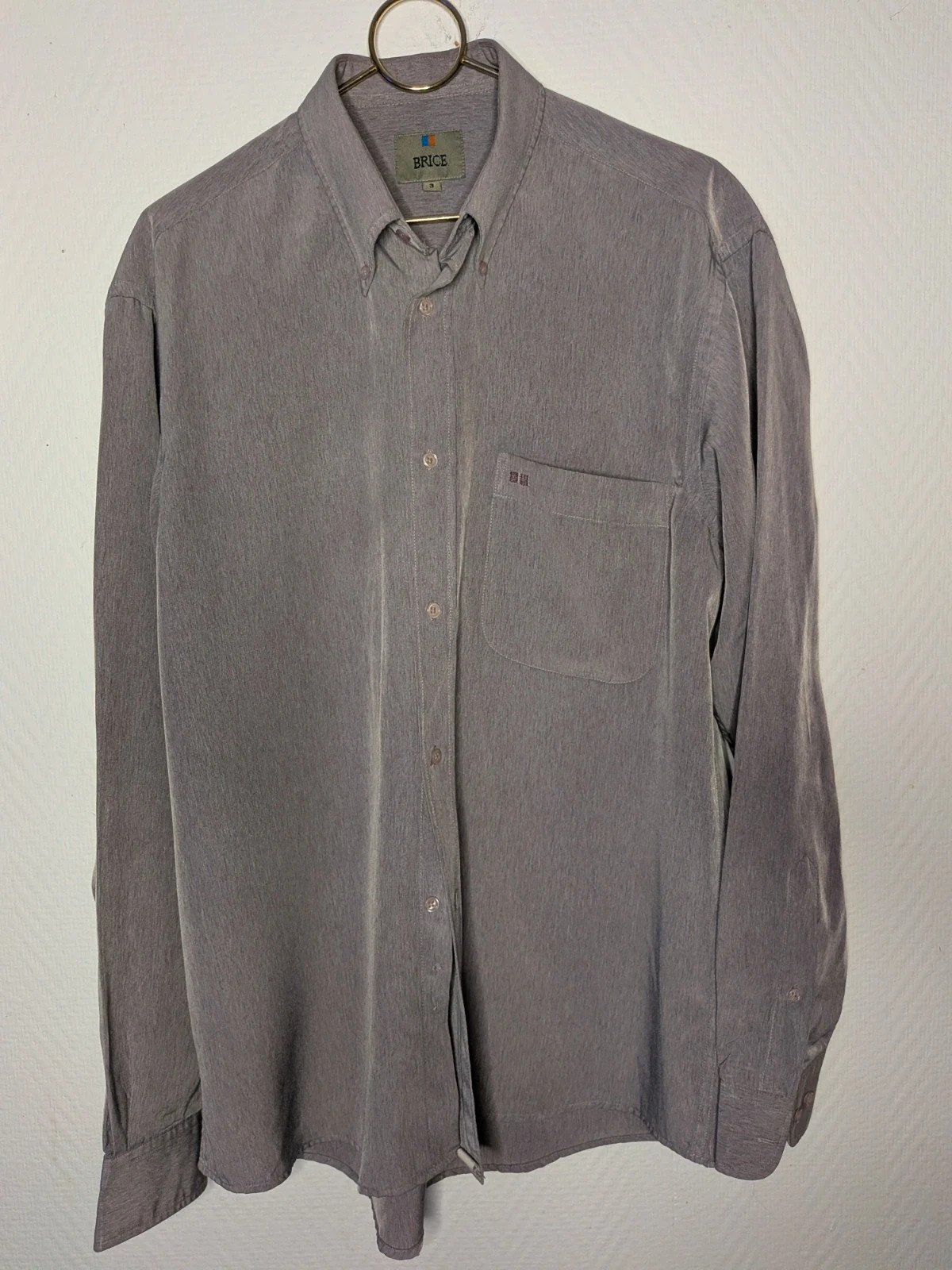Chemise mauve