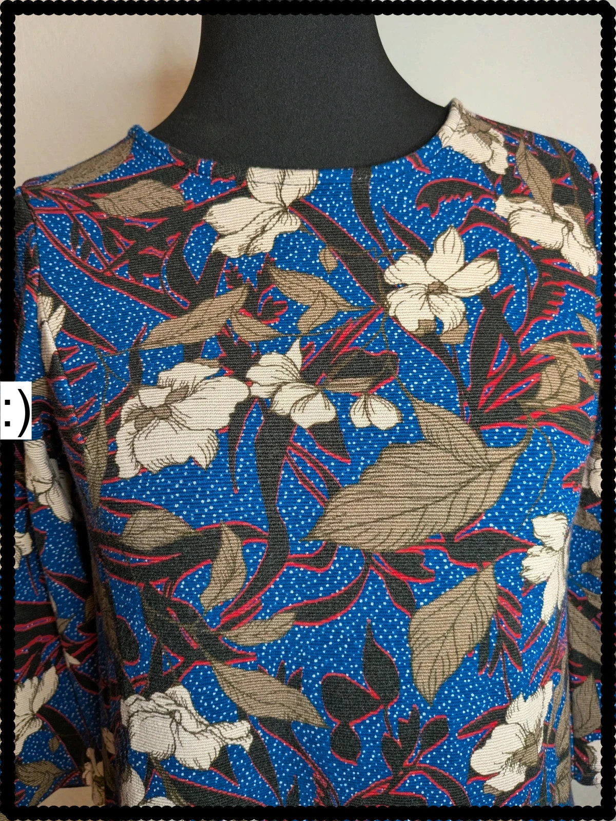 Blouse fleurs – Camaïeu – taille S / 36 / 8 2