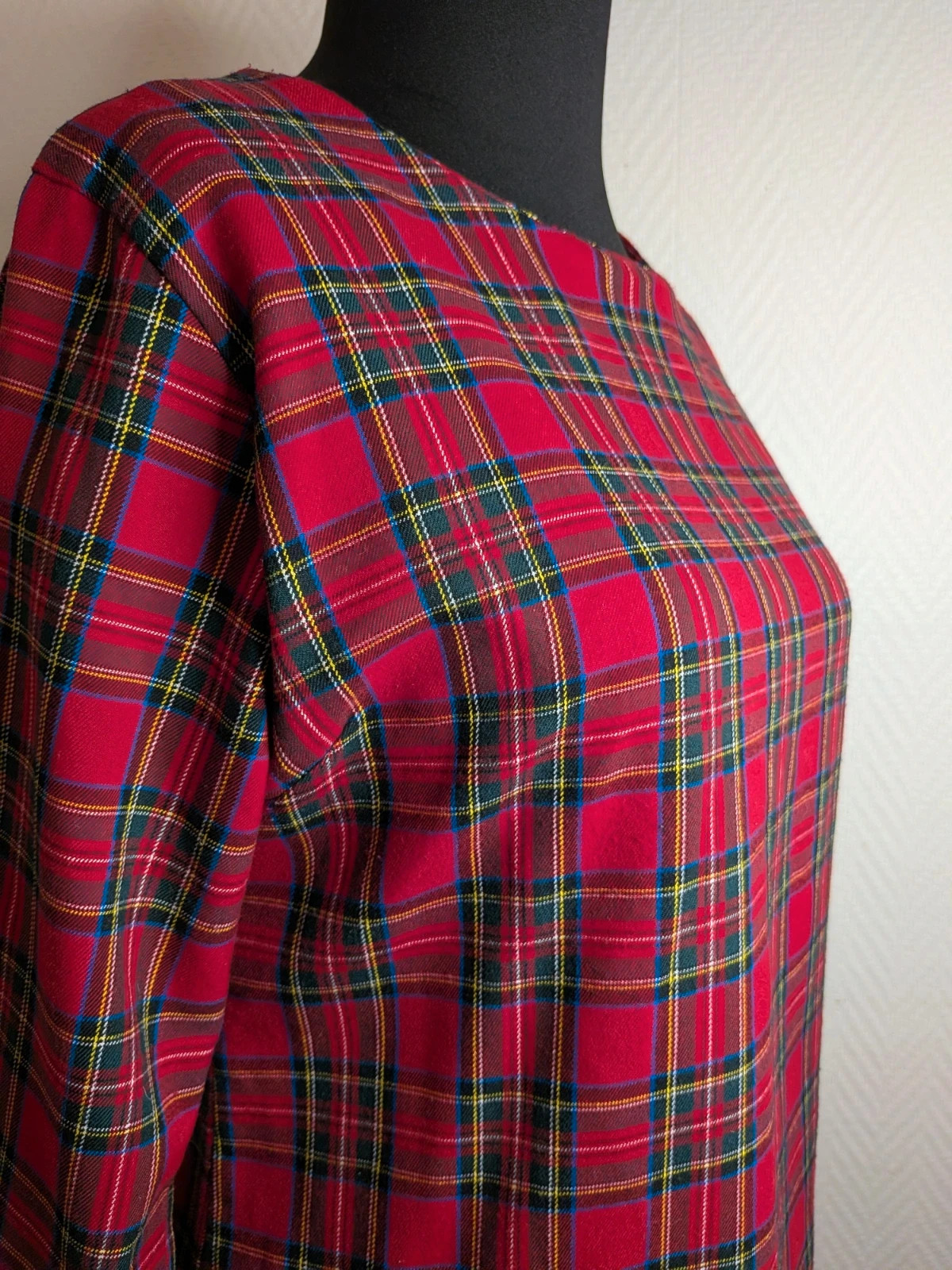 Robe à carreaux – taille L / 40 / 12 3