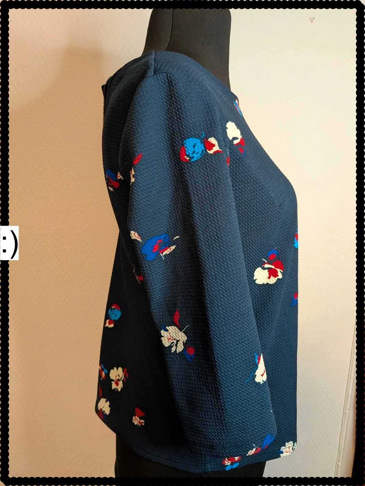 Blouse fleurie – Camaïeu – taille S / 36 / 8 4