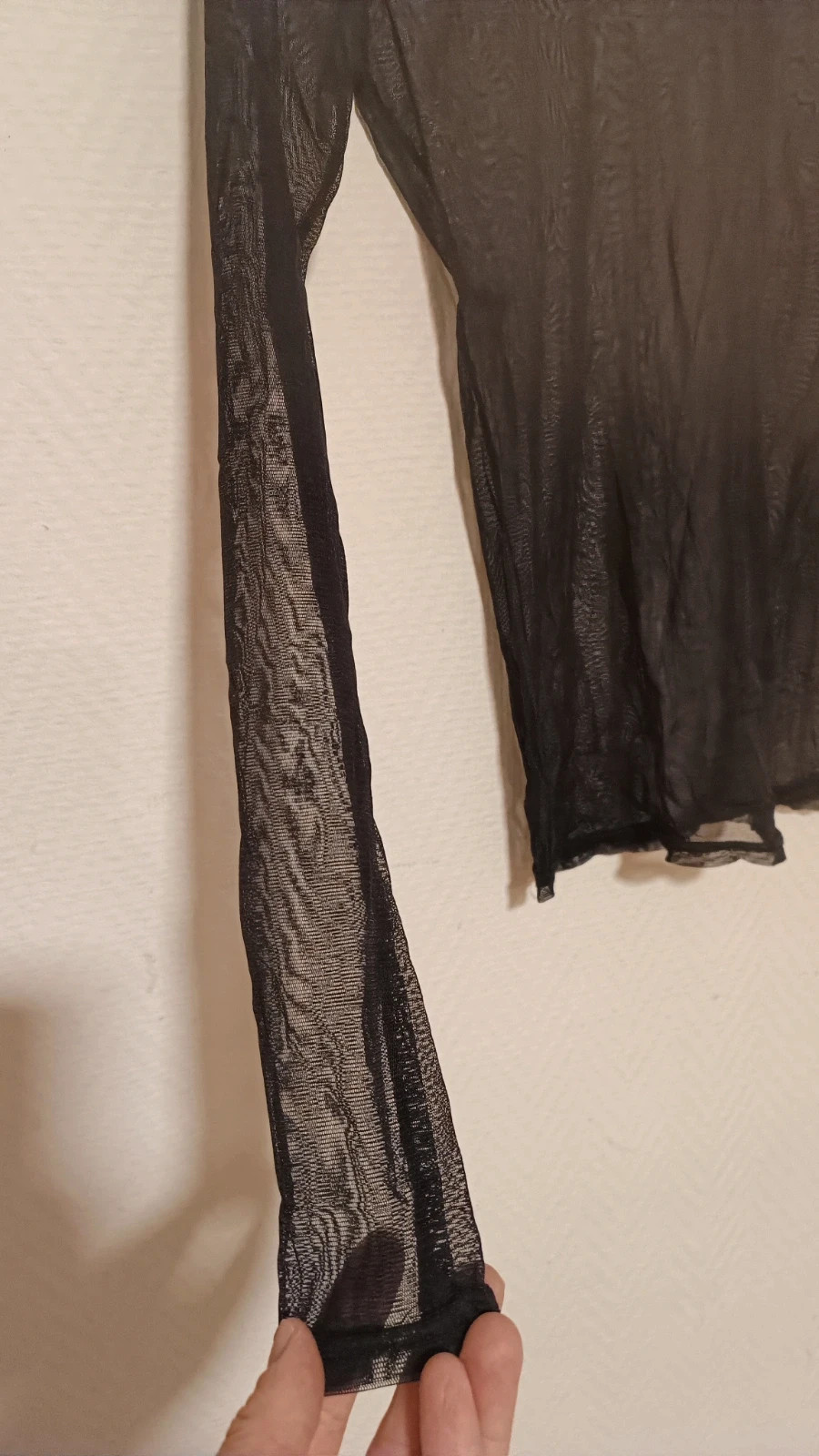 Col roulé transparent – Why not? – taille XS / 34 / 6 5