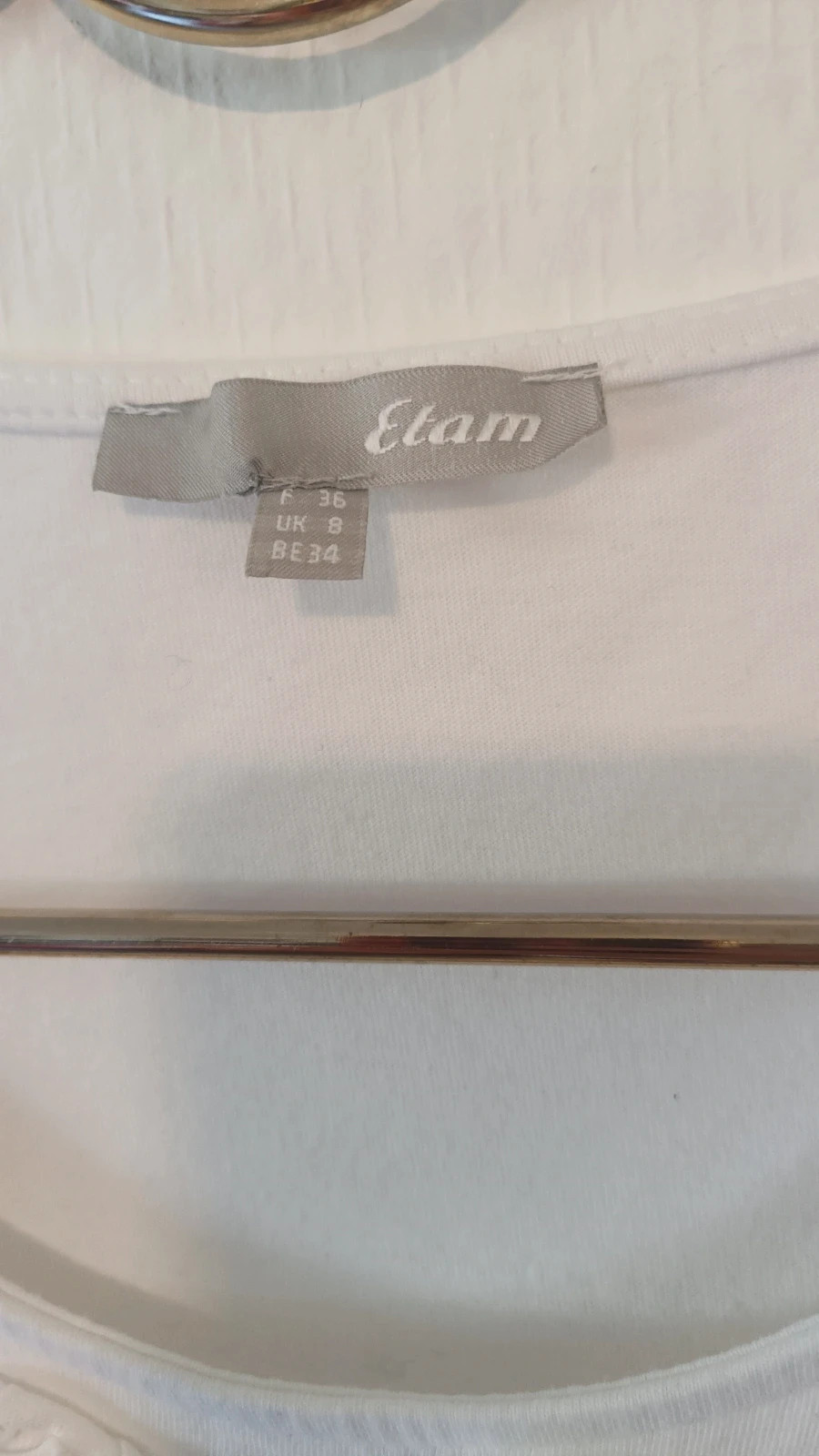 T-shirt blanc – Etam – taille S / 36 / 8 5