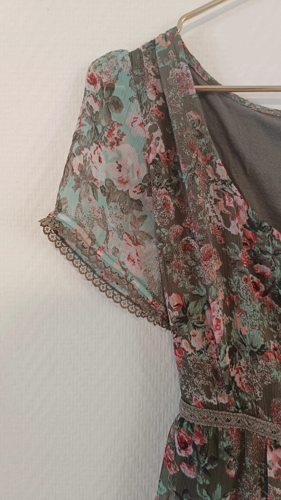 Robe fleurie – Street One – taille L / 40 / 12 3