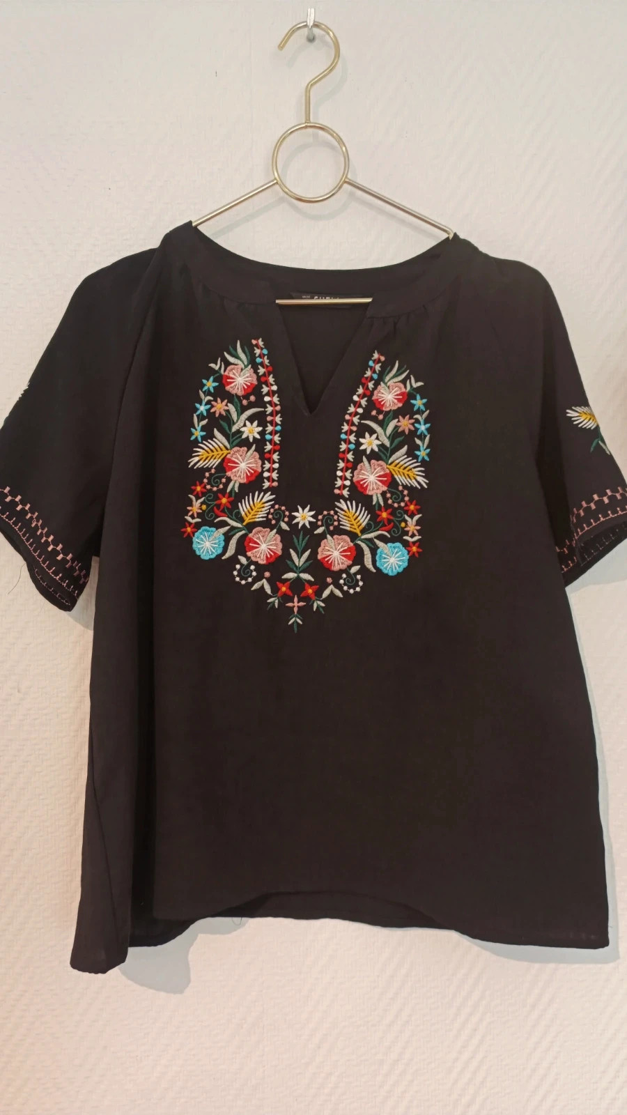 Blouse à motifs