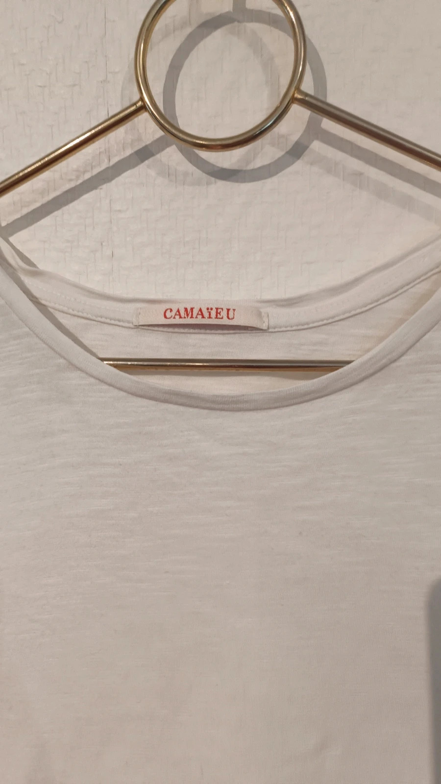 T-shirt feuilles – Camaïeu – taille M / 38 / 10 5