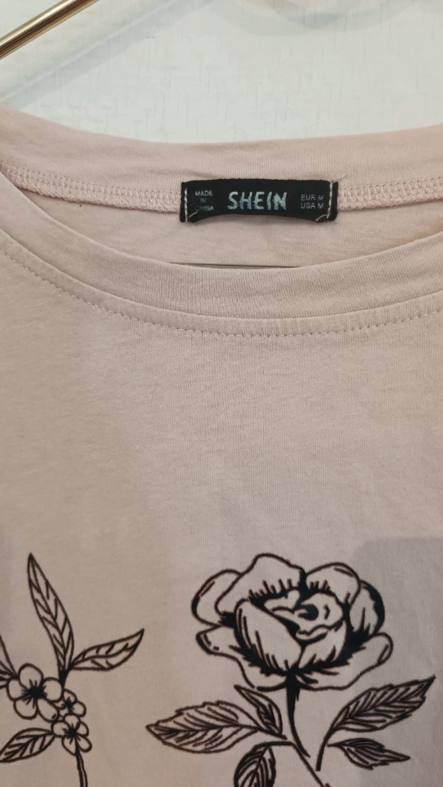 T-shirt rose – Shein – taille M / 38 / 10 3