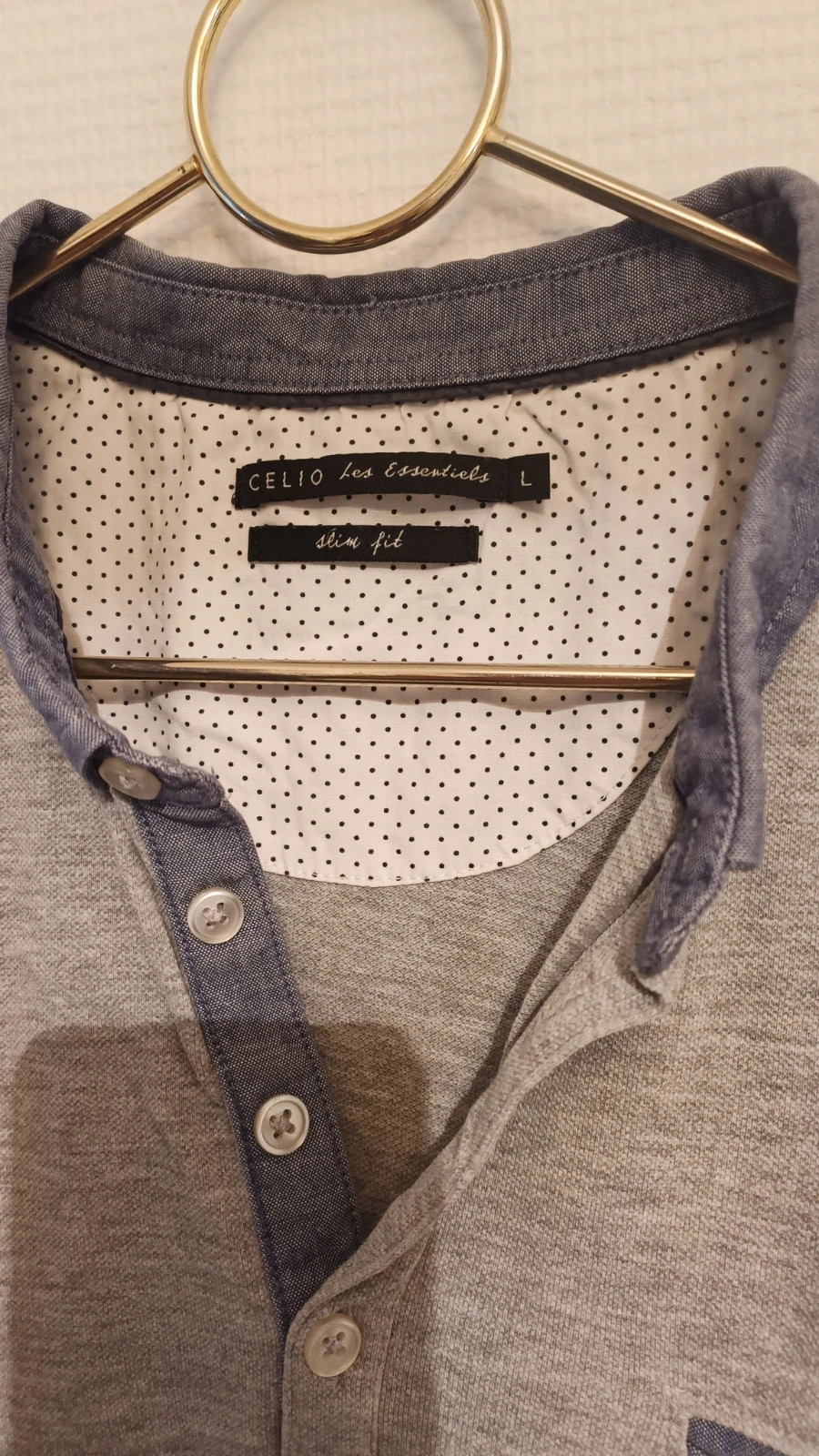 Polo gris – Celio – taille L 2