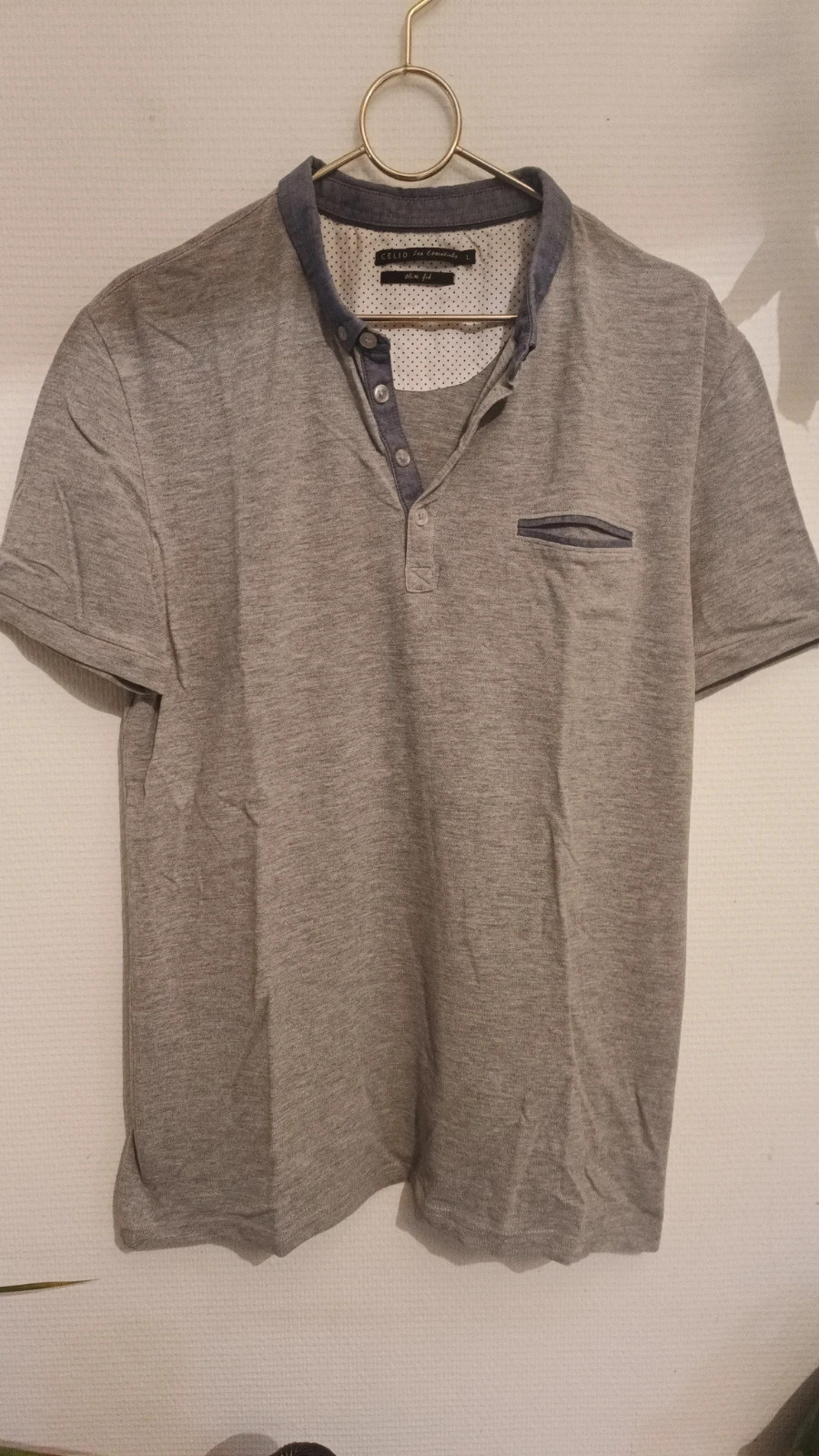 Polo gris