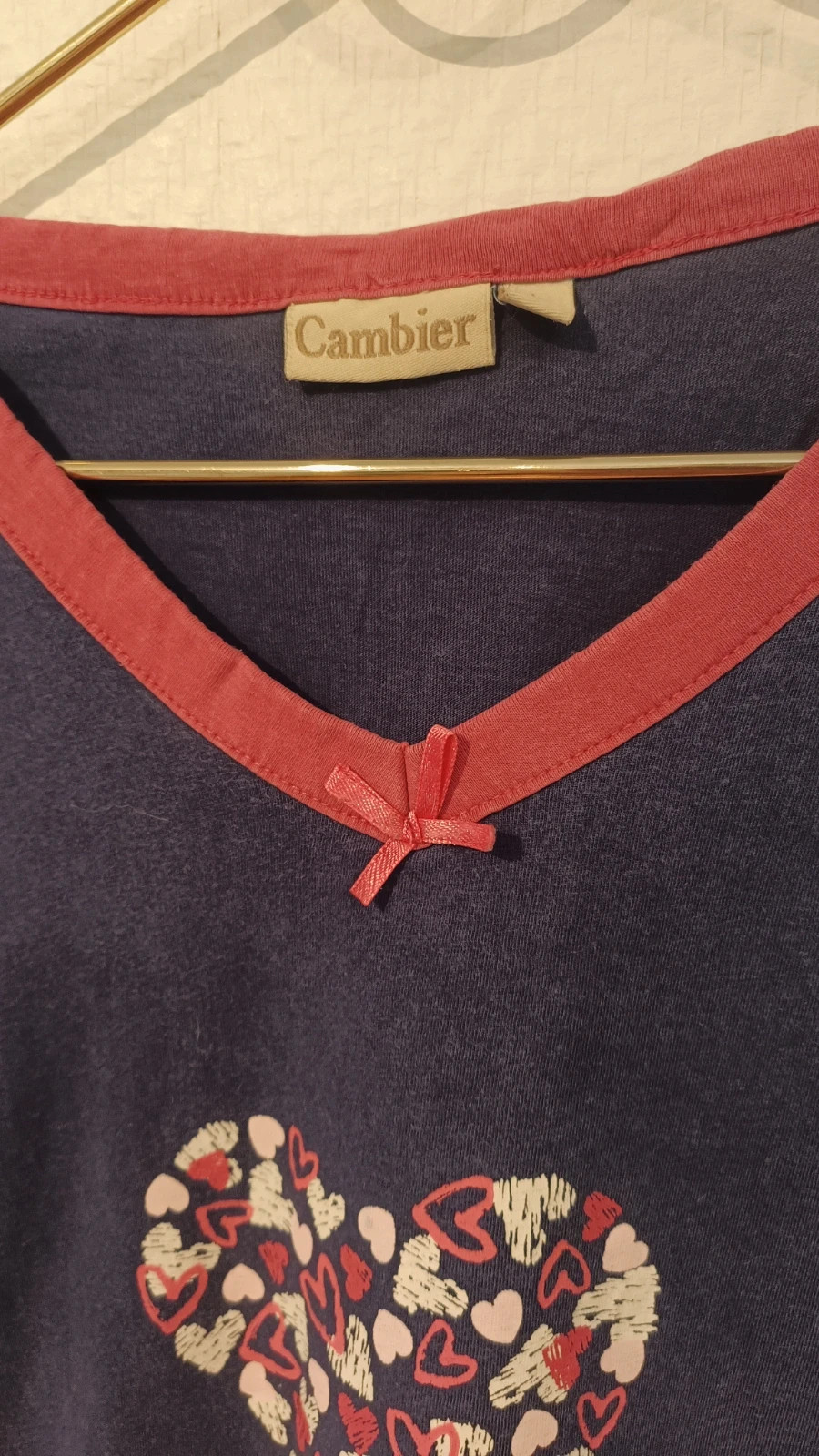 T-shirt pijama – cambier – taille L / 40 / 12 3