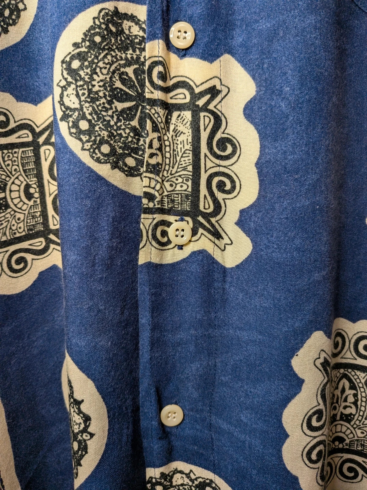 Chemise à motifs éléphants – British Colony – taille L 4