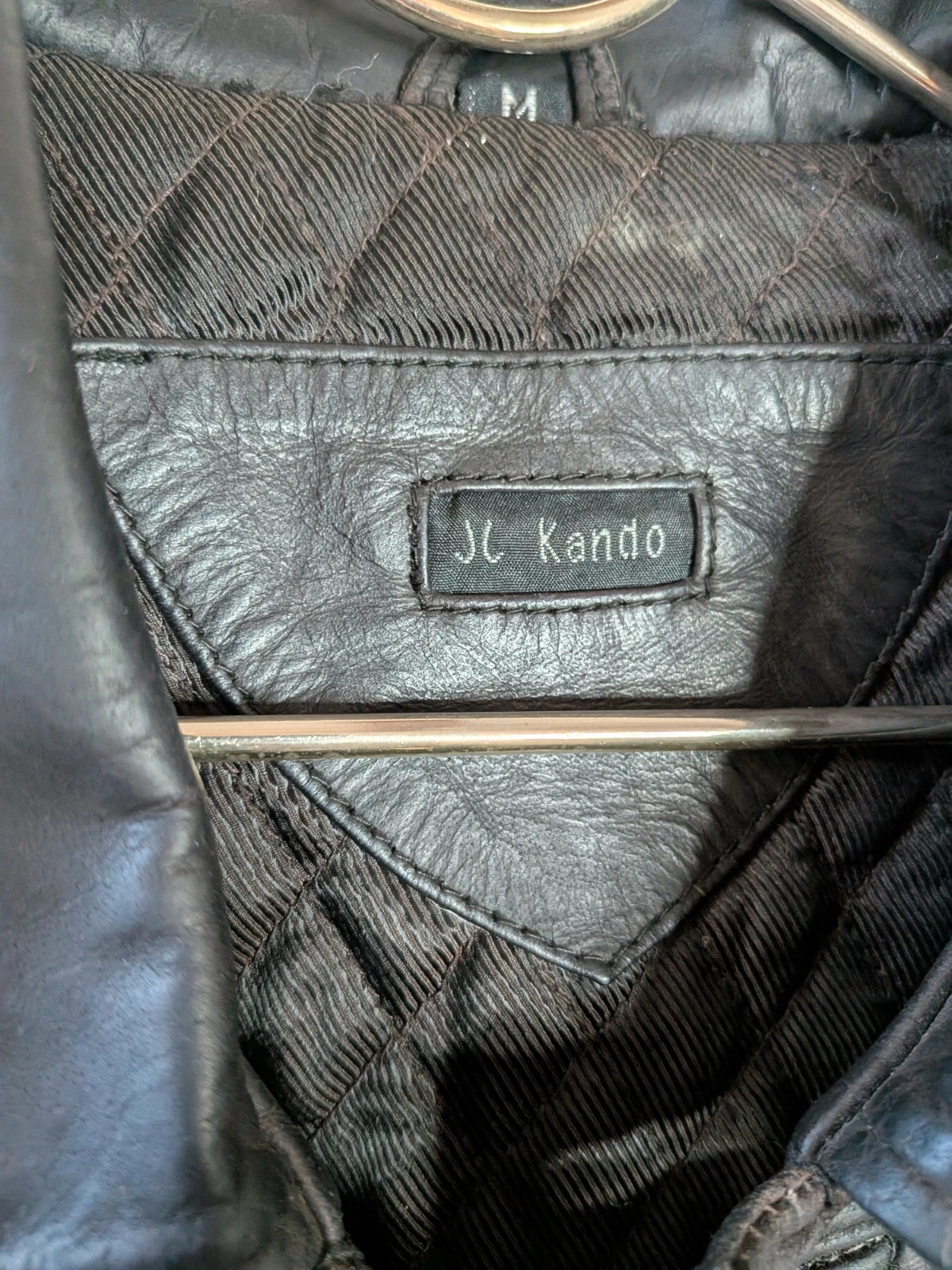 Blouson de cuir – JL KANDO – taille M 3