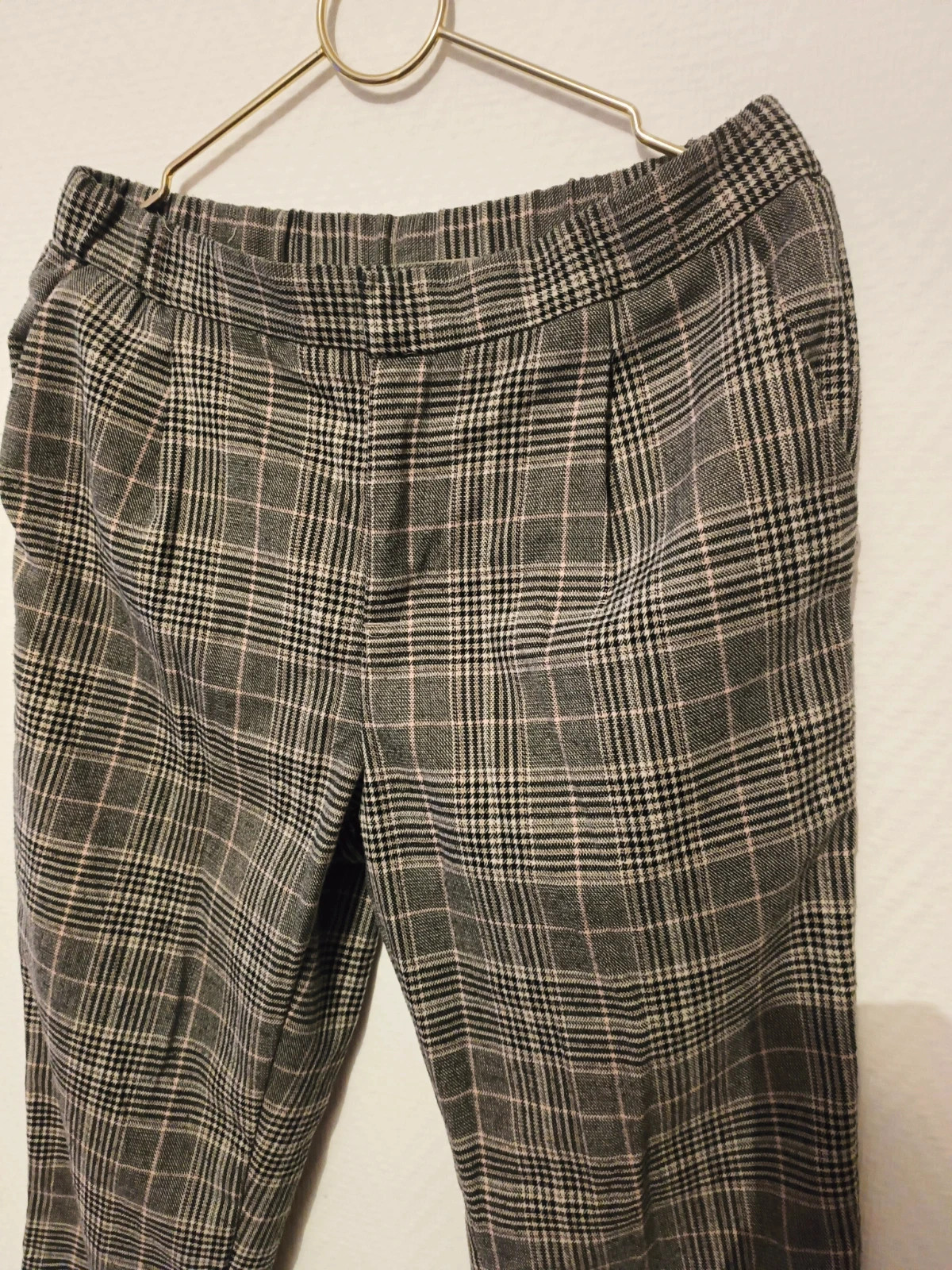 Pantalon à carreaux