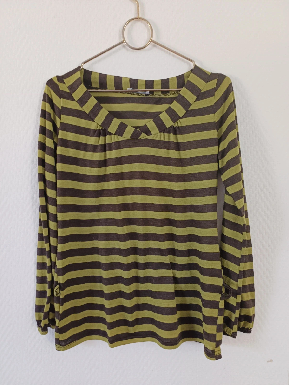 Blouse à rayures