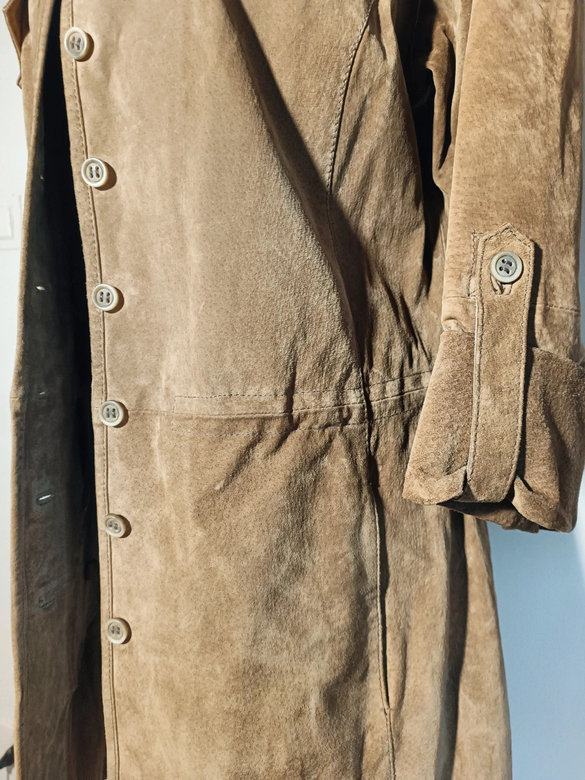 Veste en cuir véritable – Carling – taille XL / 42 / 14 5