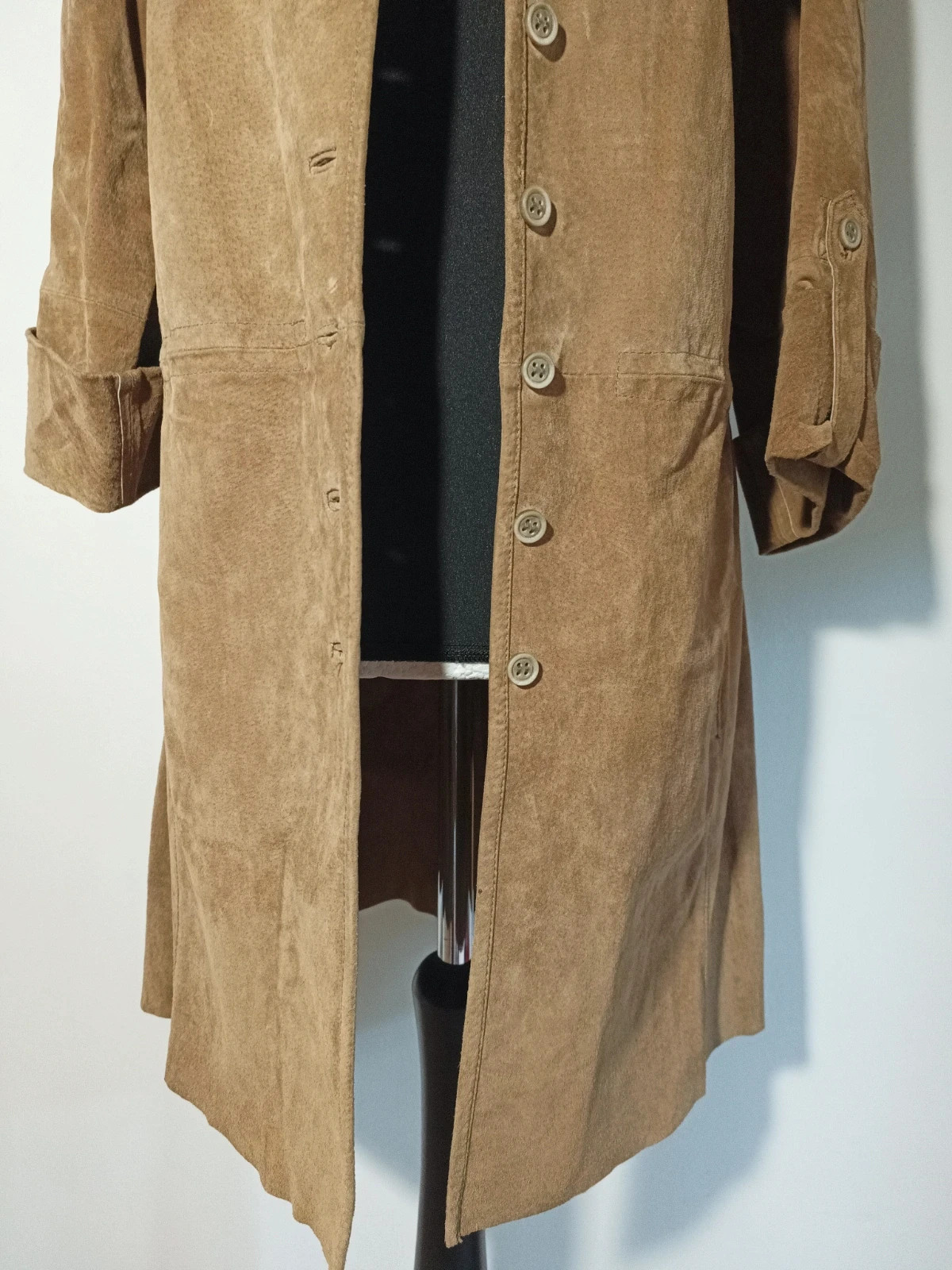 Veste en cuir véritable – Carling – taille XL / 42 / 14 4