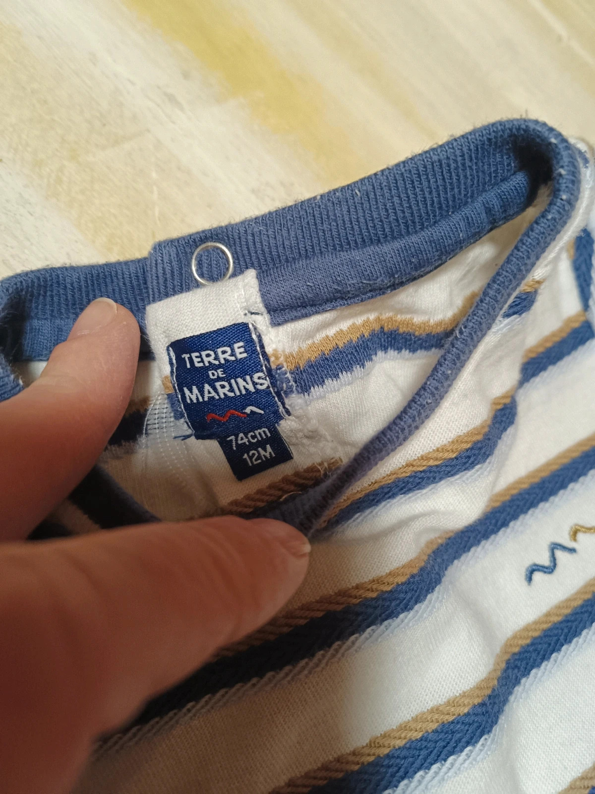 Lot t-shirts enfant – Terre de Marins – taille 9-12 mois / 74 cm 3