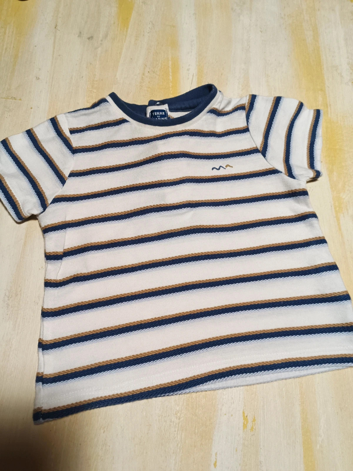 Lot t-shirts enfant – Terre de Marins – taille 9-12 mois / 74 cm 2