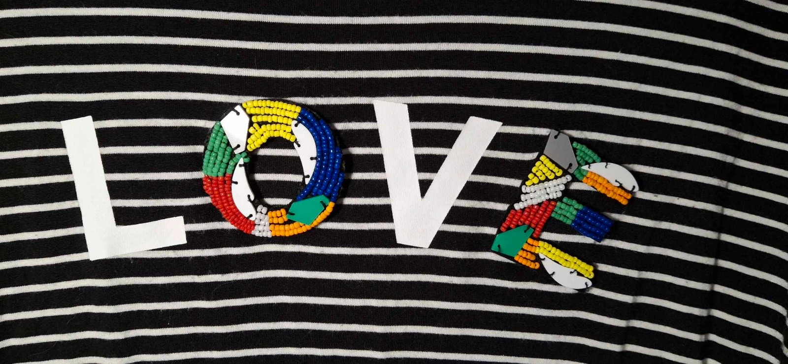 T-shirt Love – Camaïeu – taille L / 40 / 12 2