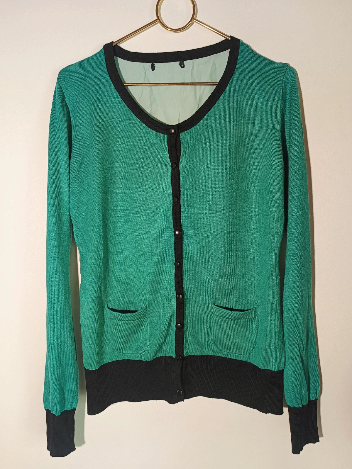 Cardigan Bi-matières