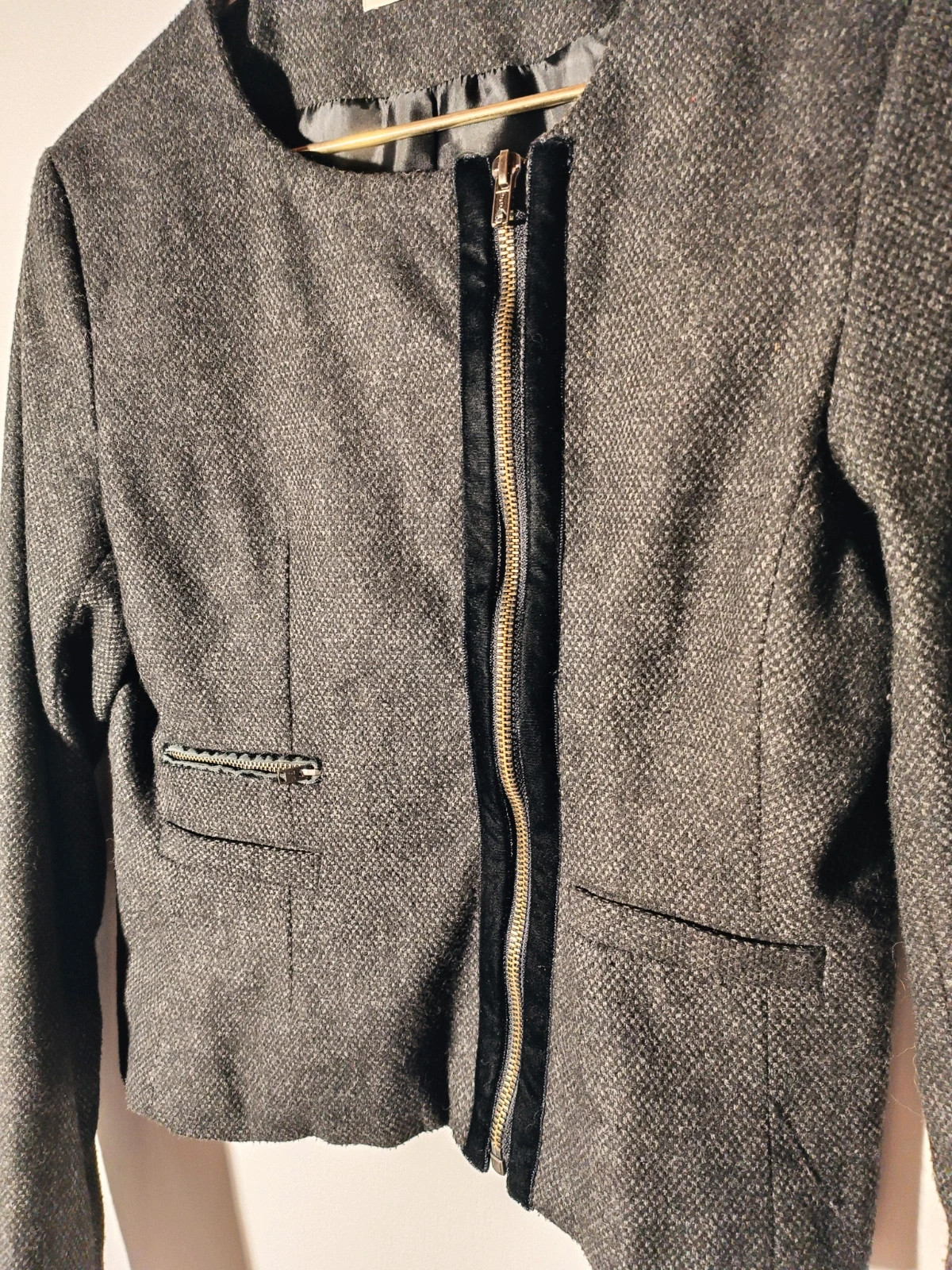 Veste "perfecto" laine – Camaïeu – taille M / 38 / 10 2