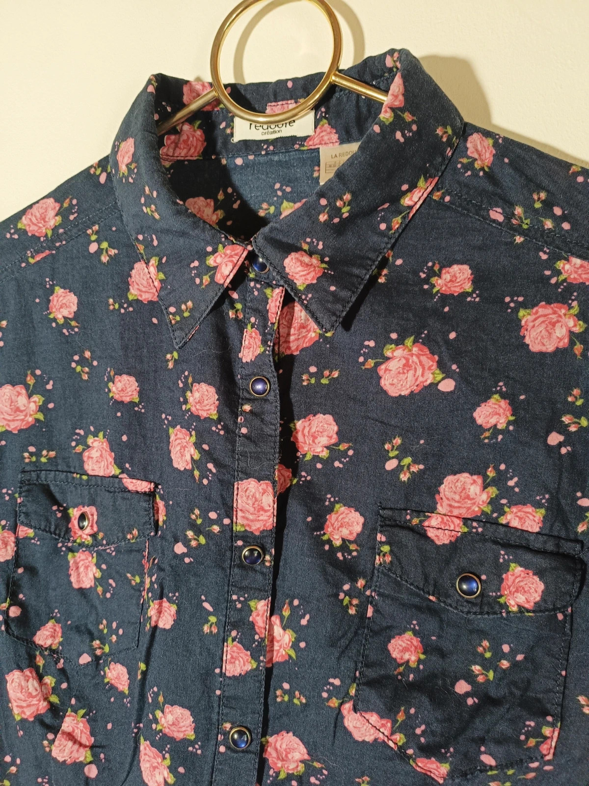 Chemise roses – La Redoute – taille S / 36 / 8 2