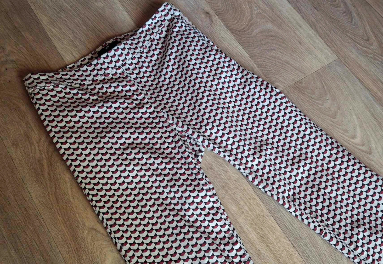 Pantalon à motifs