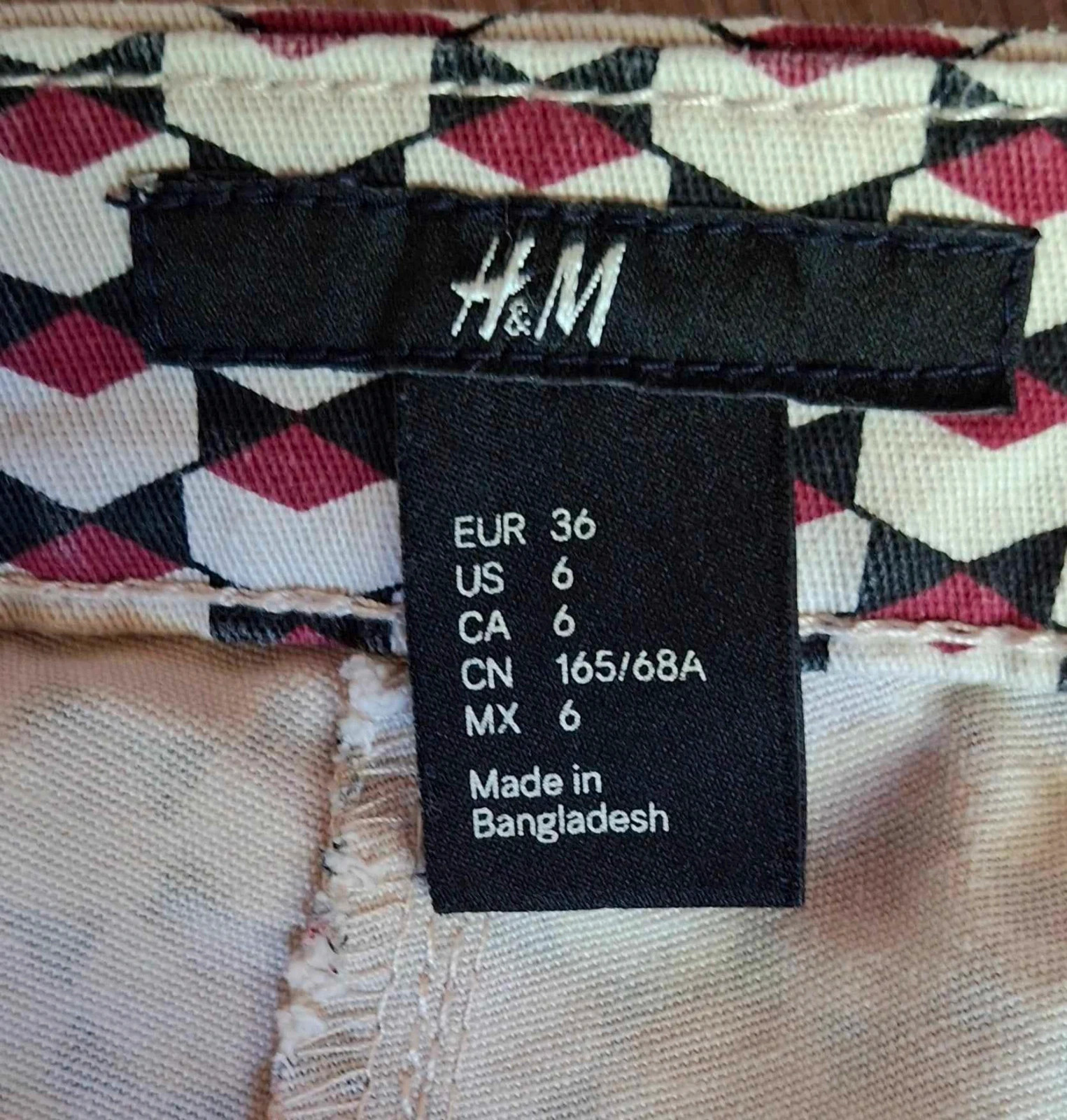 Pantalon à motifs – H&M – taille S / 36 / 8 4